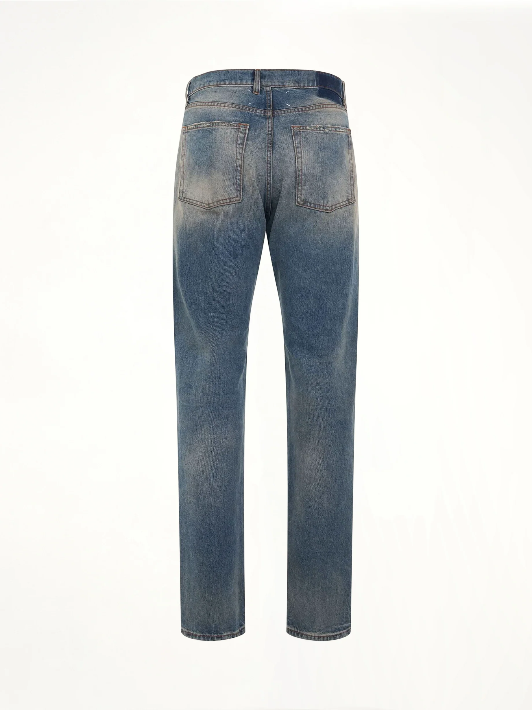 Relaxed Fit Jeans in Light Indigo - Image 4