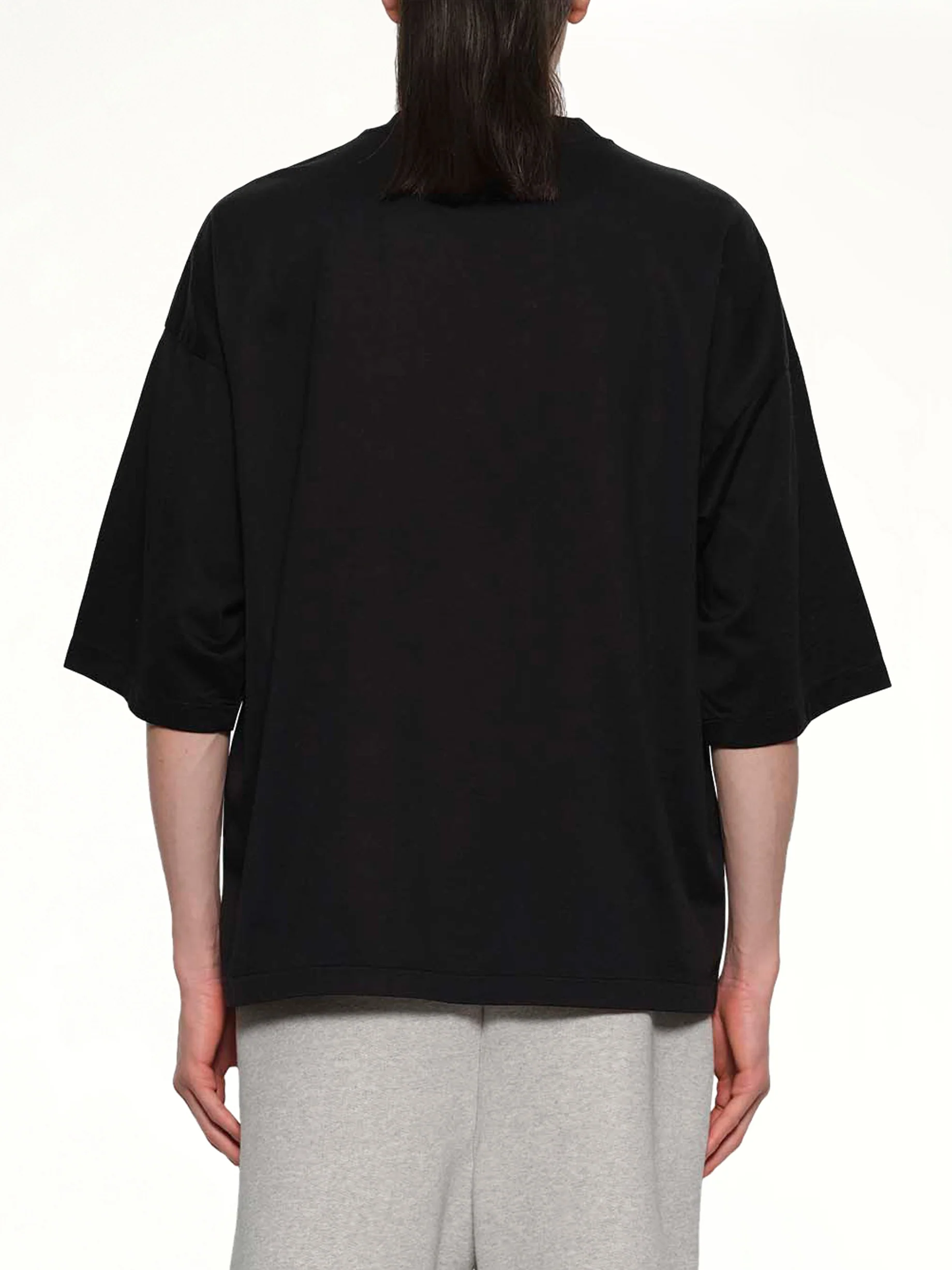 Relaxed Fit Logo T-Shirt in Black - Image 5