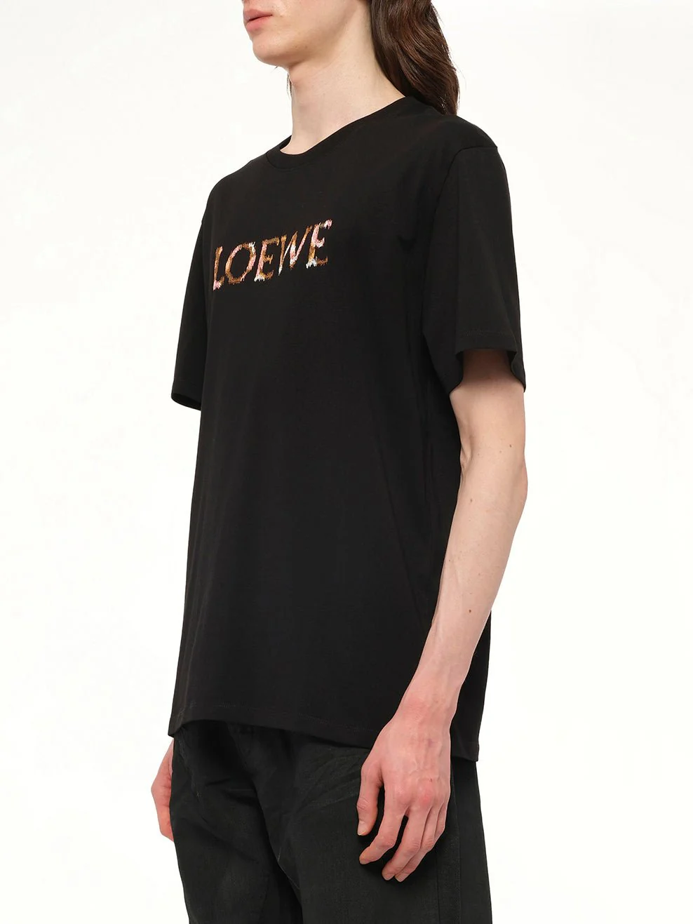 Relaxed Fit T-Shirt in Black - Image 3