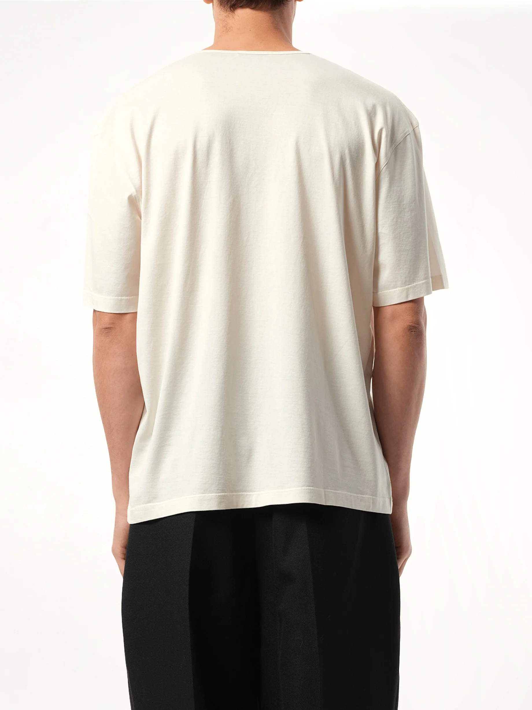 Relaxed T-Shirt in Chalk - Image 6