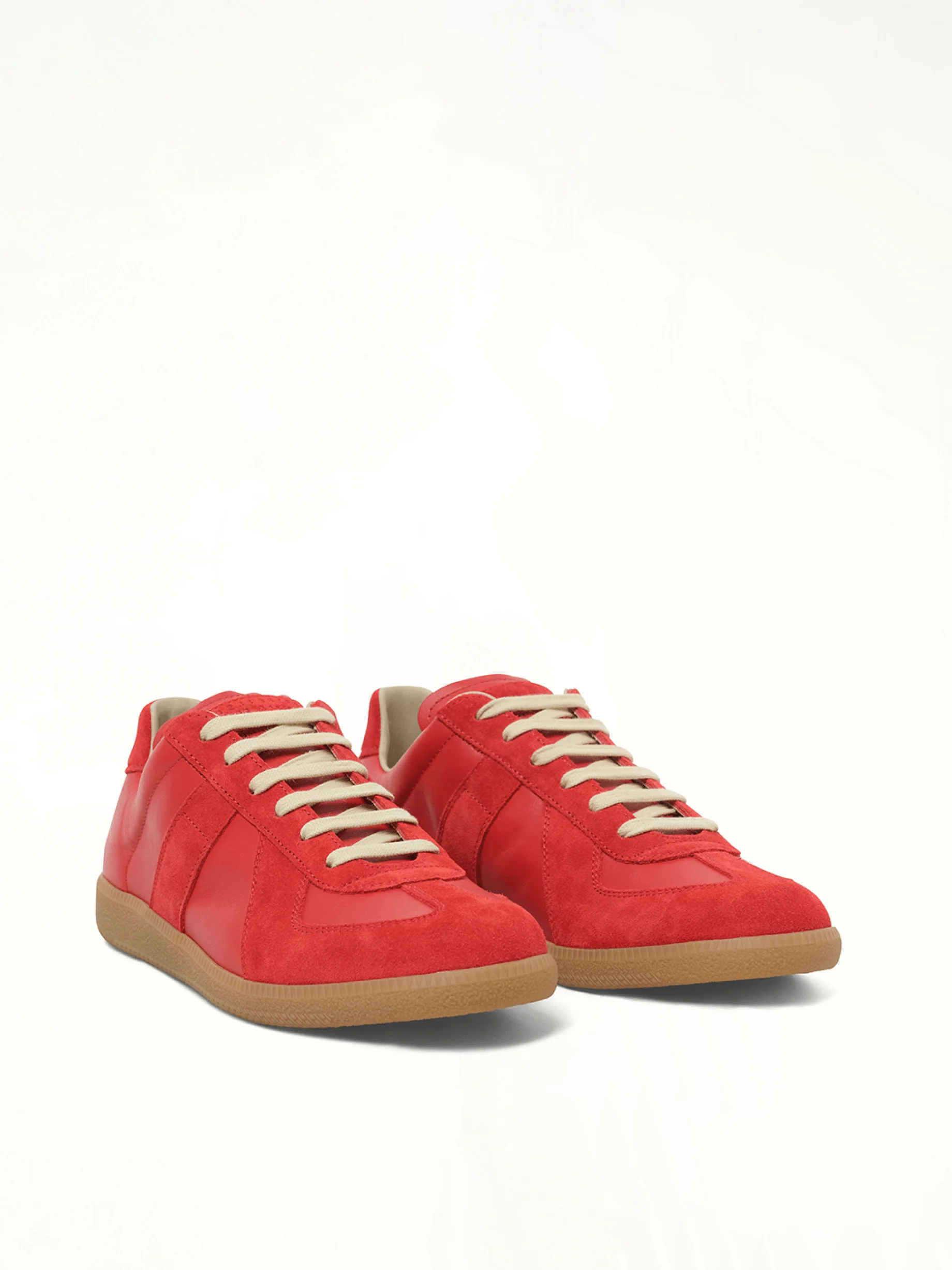 Replica Leather Sneaker in Boero - Image 2