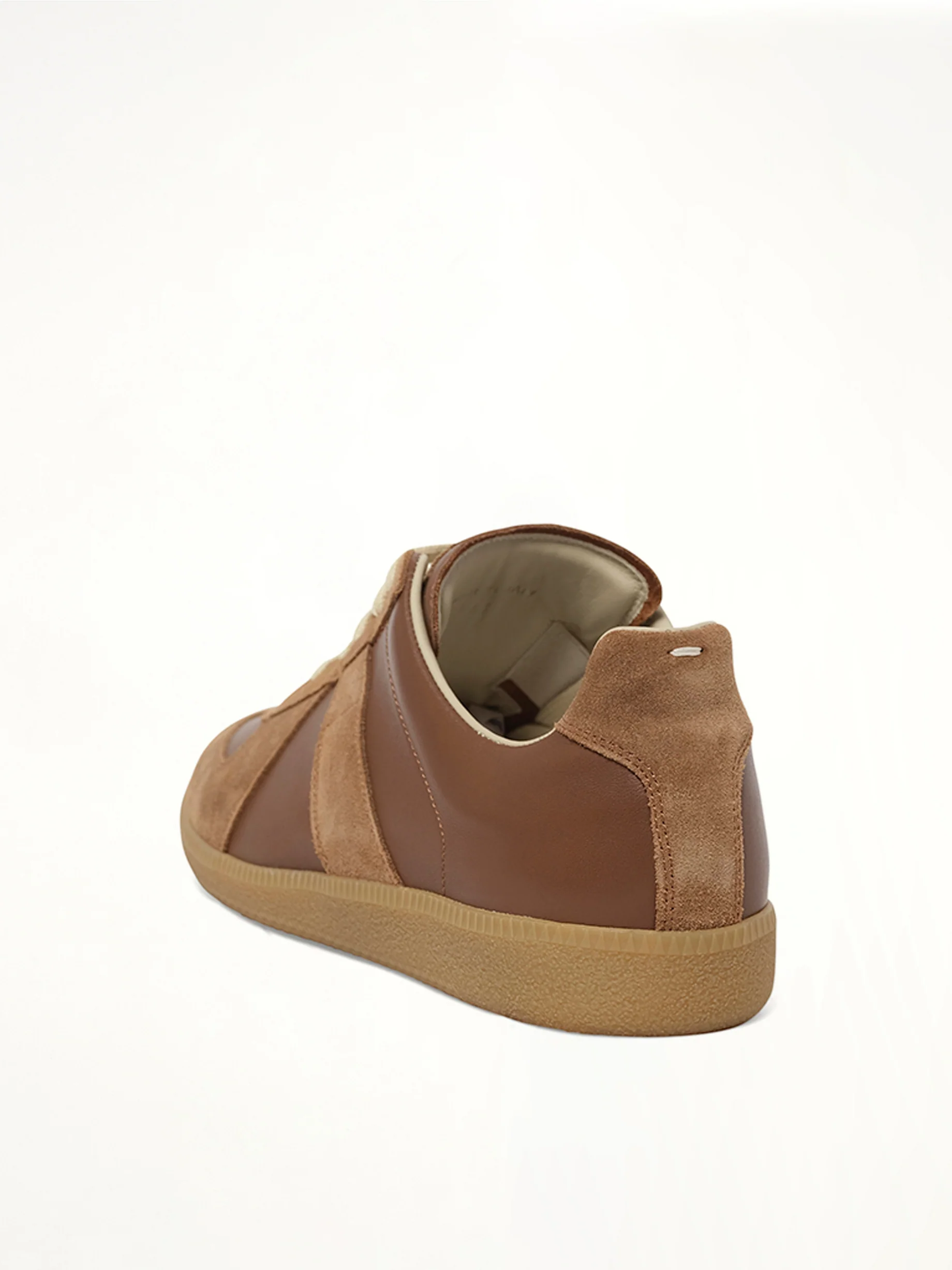 Replica Leather Sneaker in Emperador - Image 3