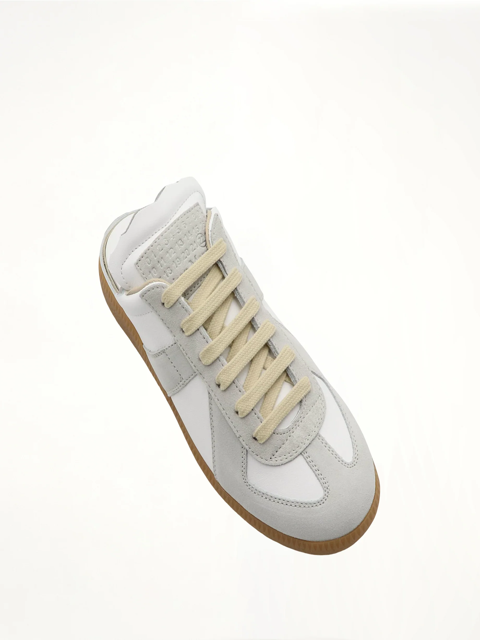 Replica Open Back Sneakers in White - Image 4