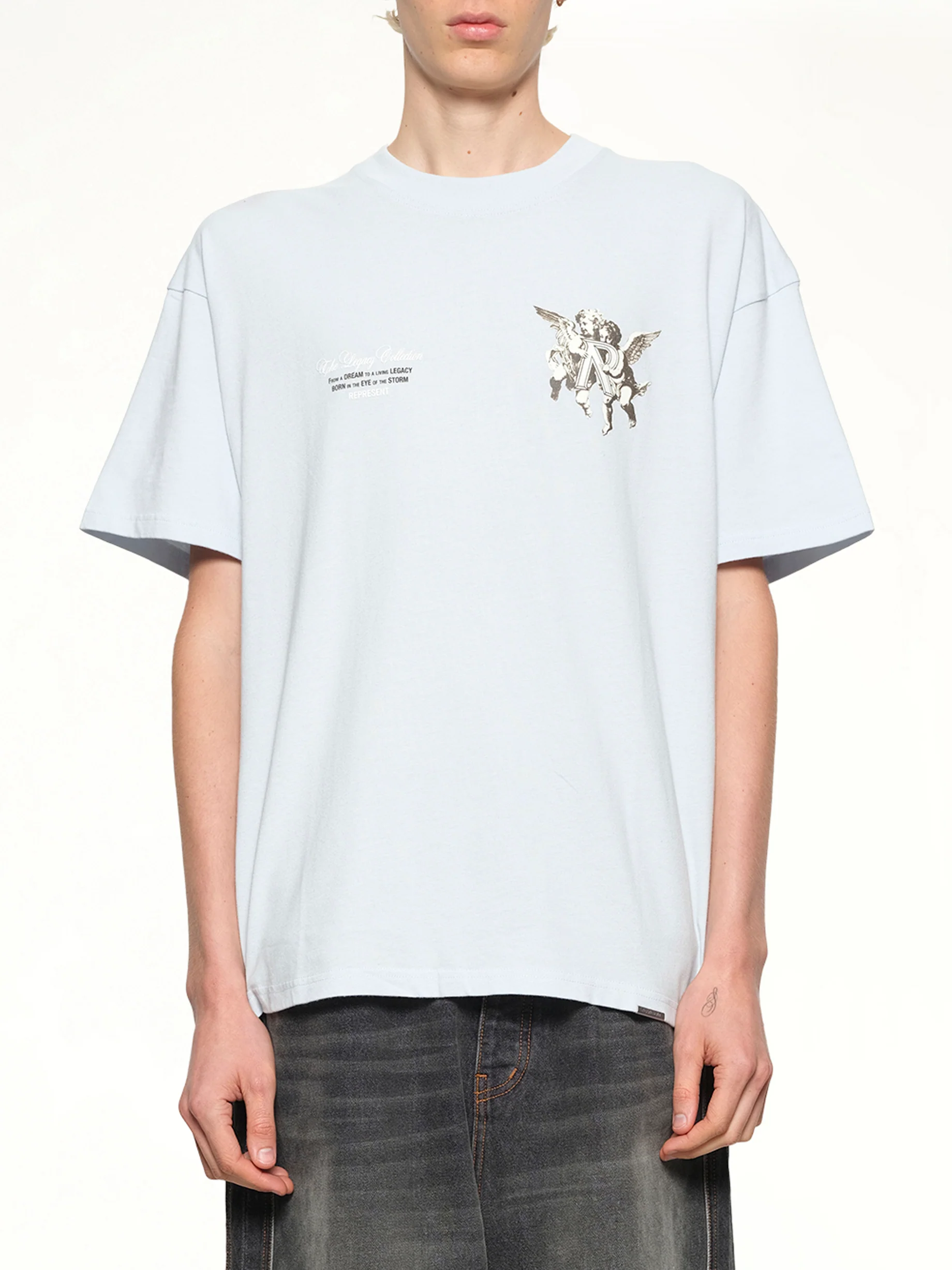 Represent Legacy Cherubs T-Shirt in Cloud