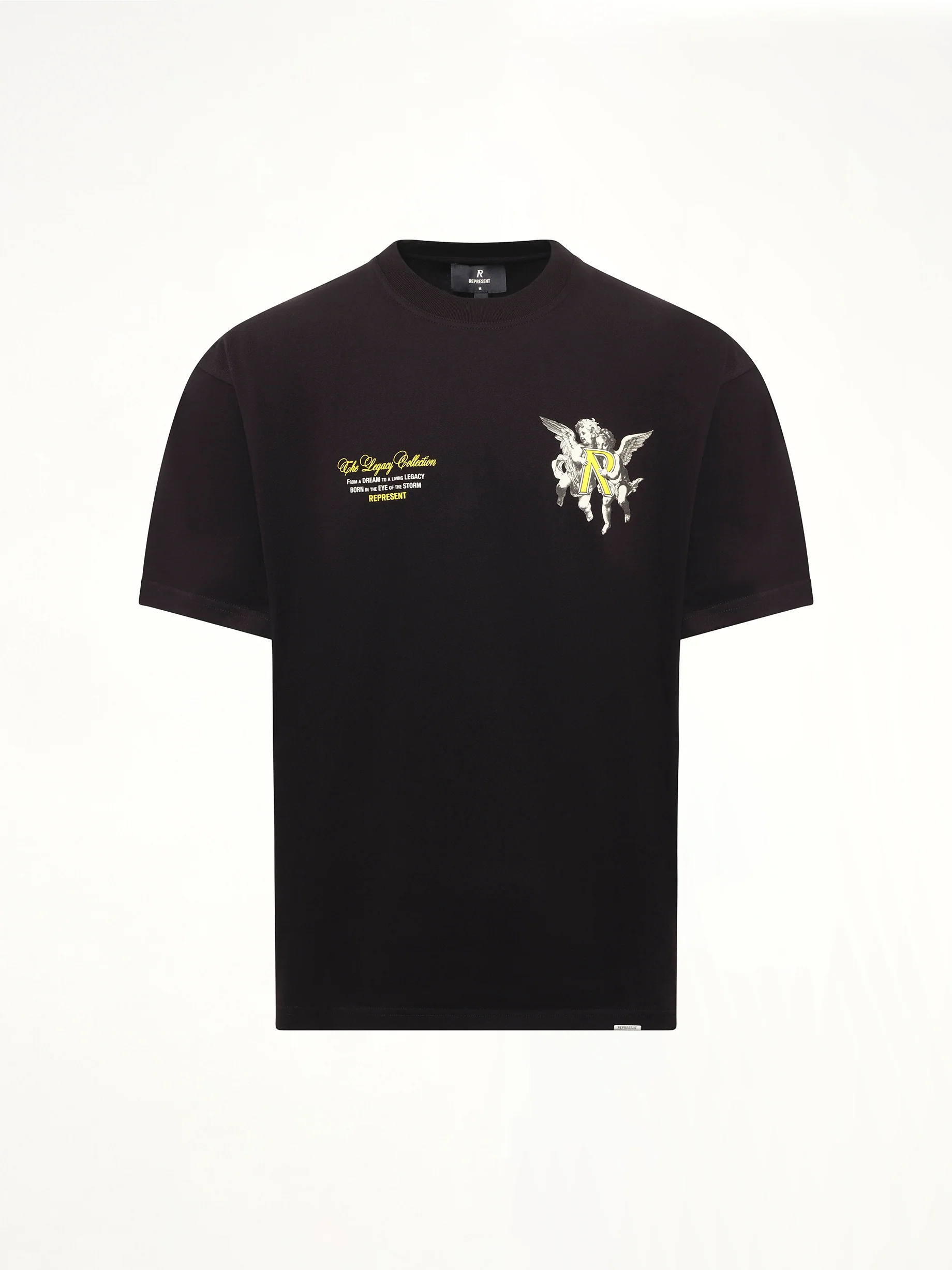 Represent Legacy Cherubs T-Shirt in Jet Black - Image 2