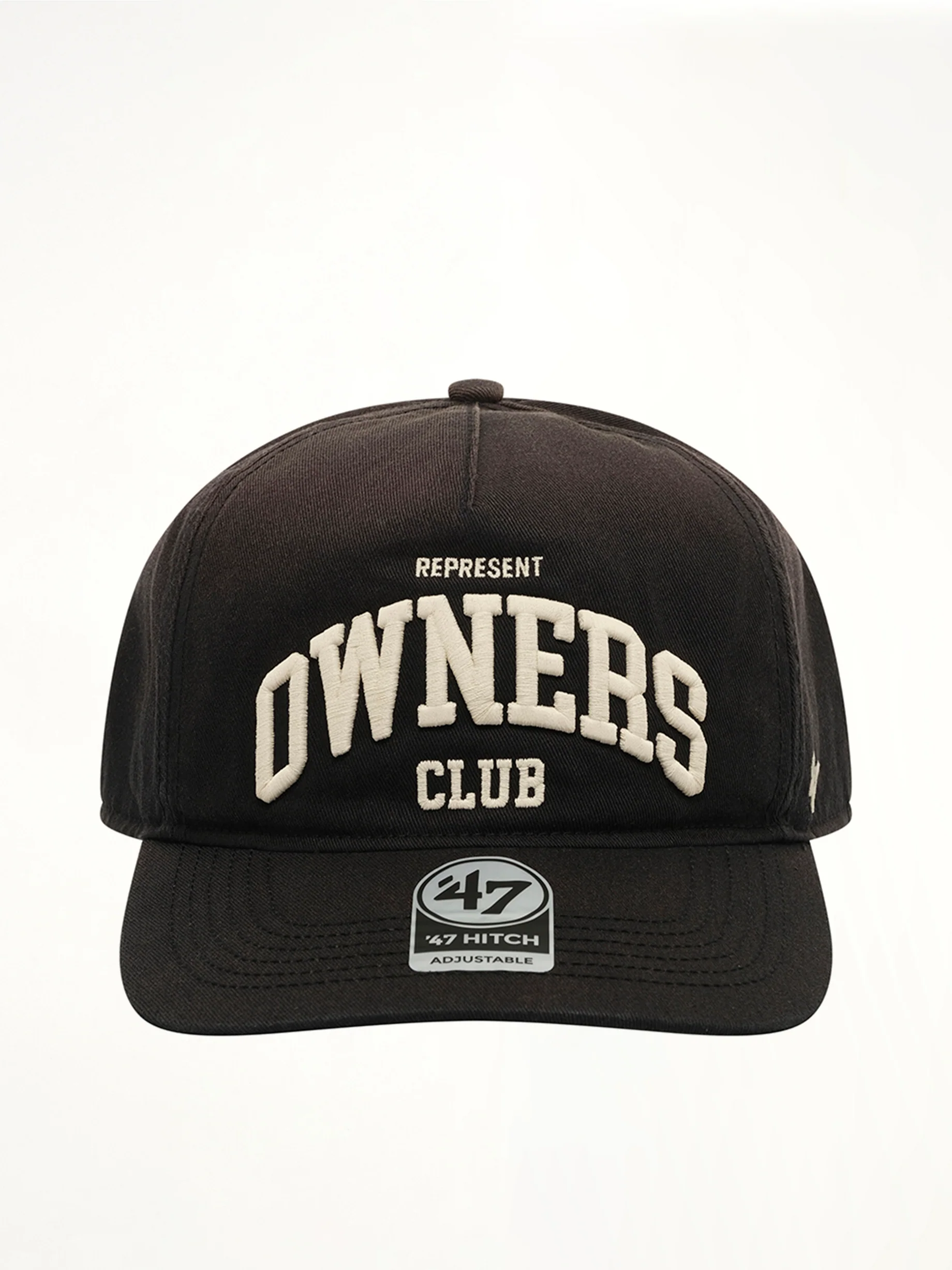Represent Owners Club Cap in Faded Black