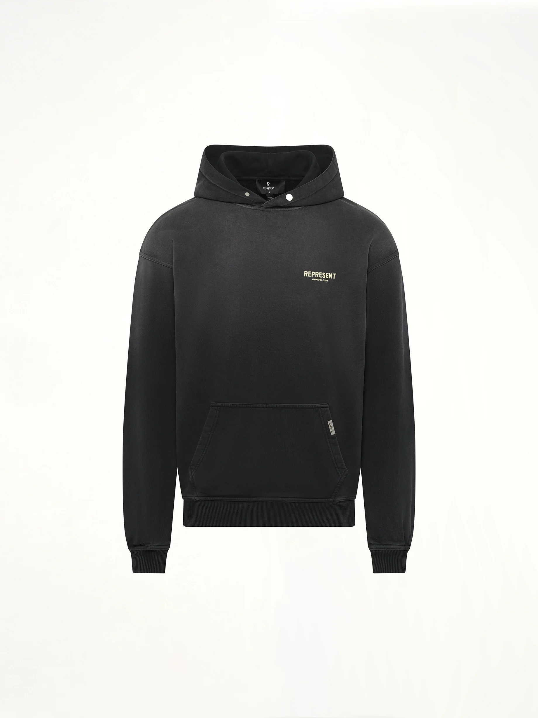 Represent Owners Club Hoodie in Aged Black - Image 2