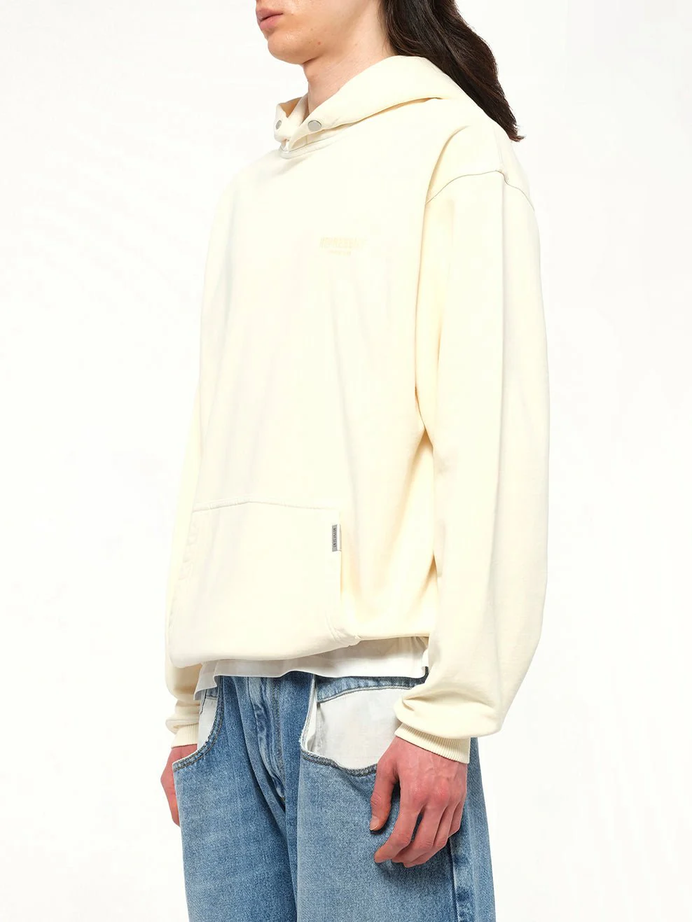 Represent Owners Club Hoodie in Buttercream - Image 3