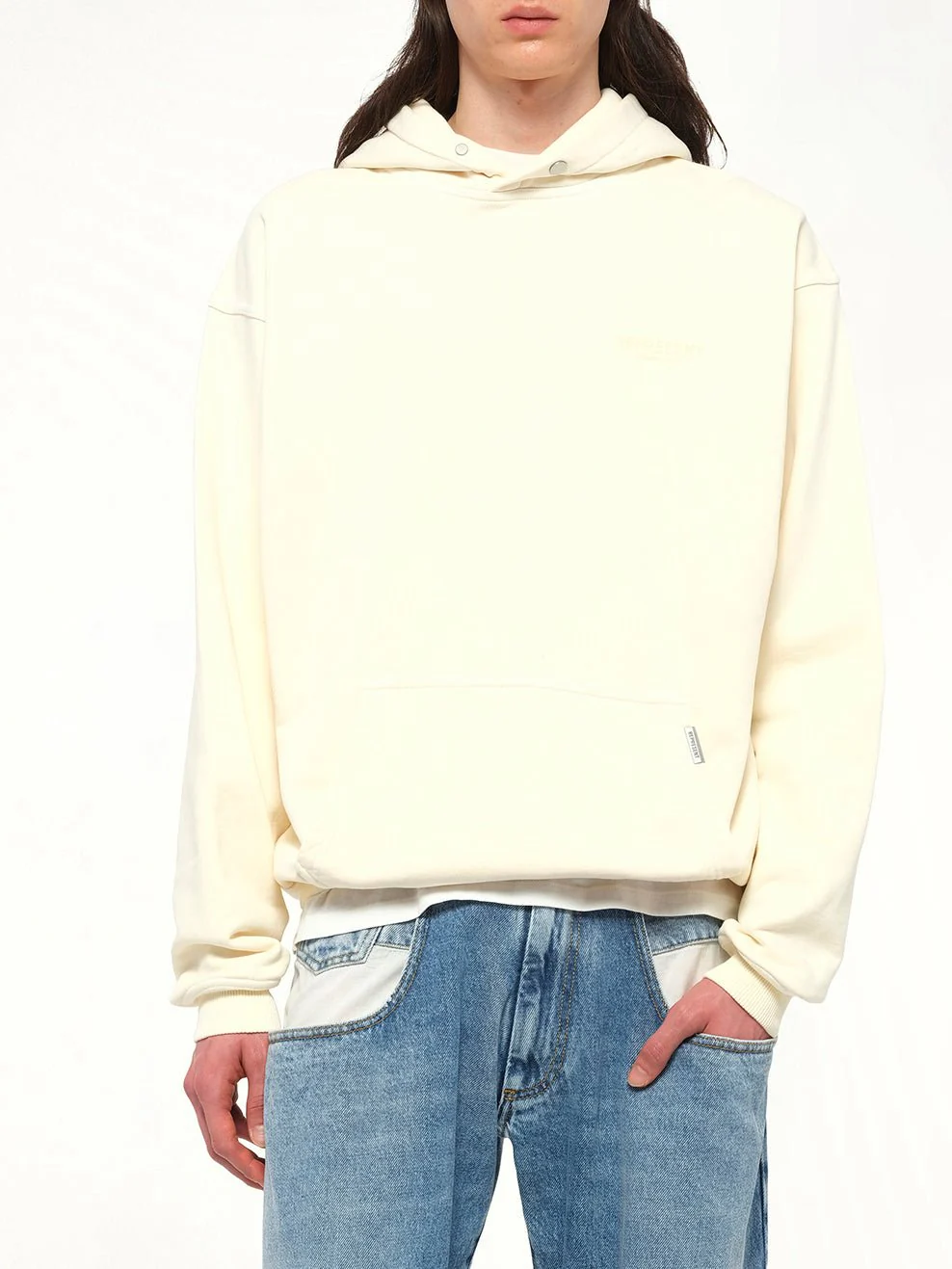 Represent Owners Club Hoodie in Buttercream - Image 6