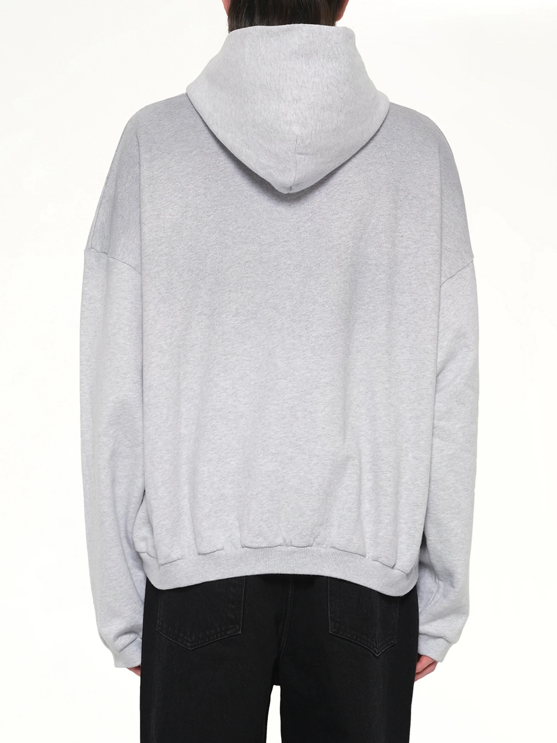 Represent Owners Club Hoodie in Sprayed Ice Grey Marl - Image 5
