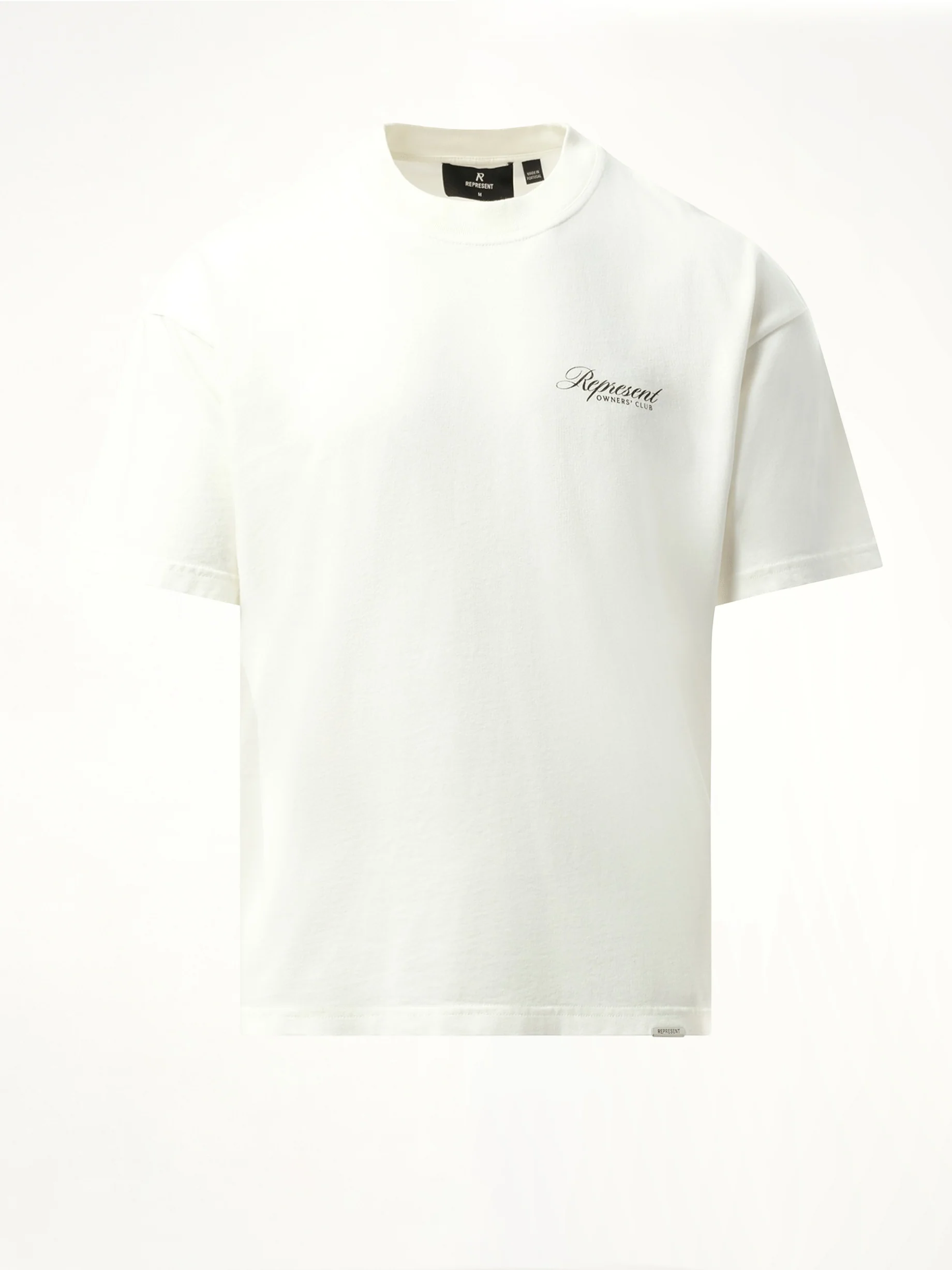 Represent Owners Club Script T-Shirt in Flat White - Image 2