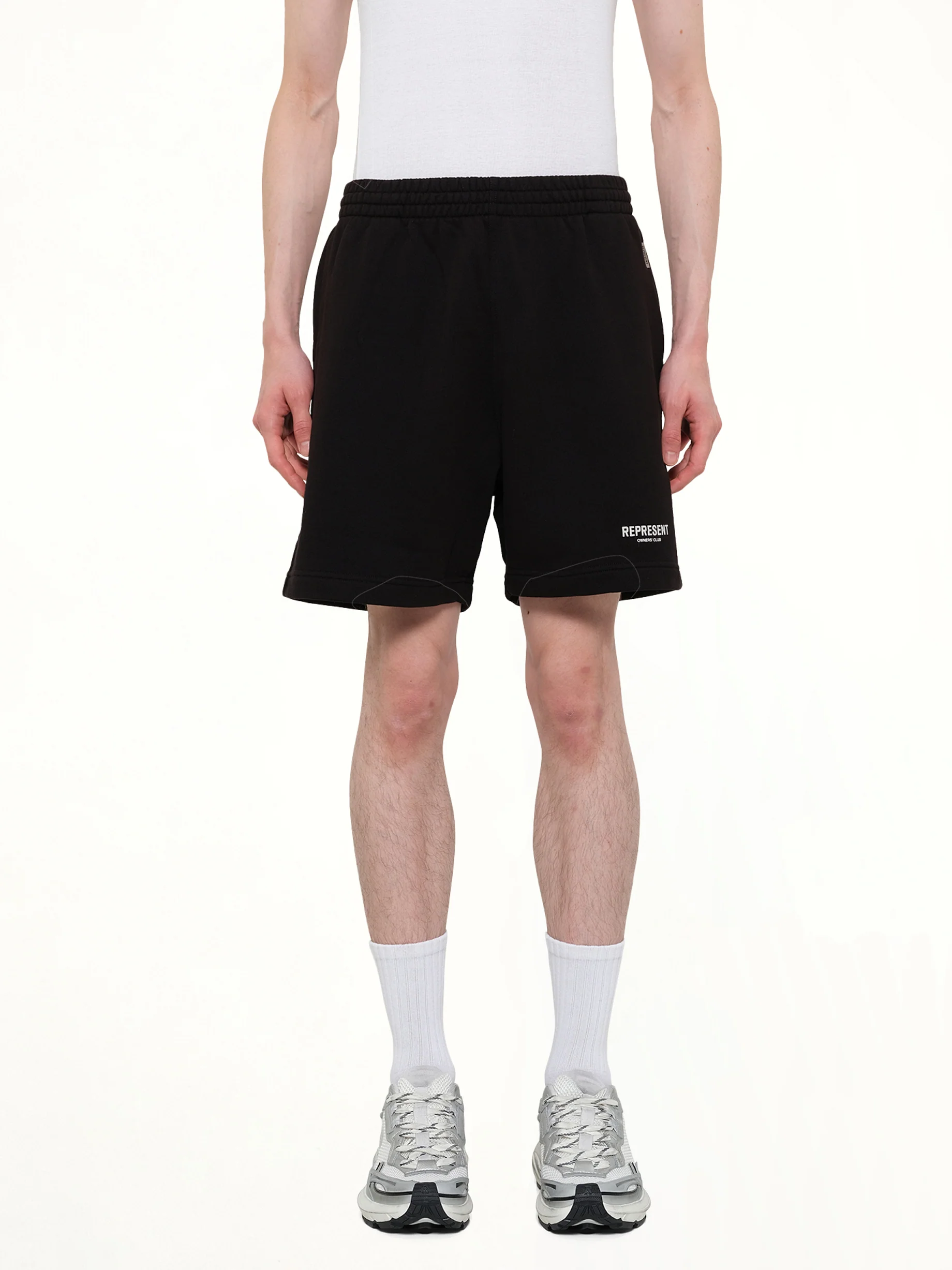 Represent Owners Club Shorts in Black
