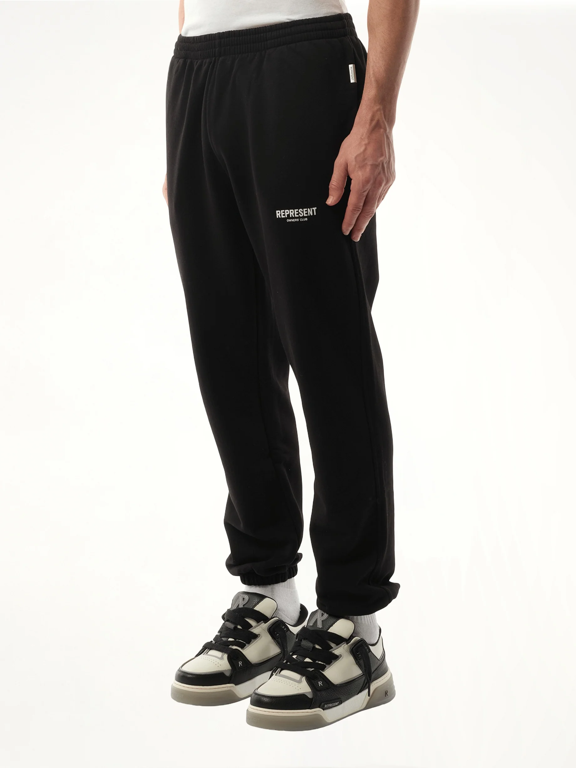 Represent Owners Club Sweatpants in Black - Image 5