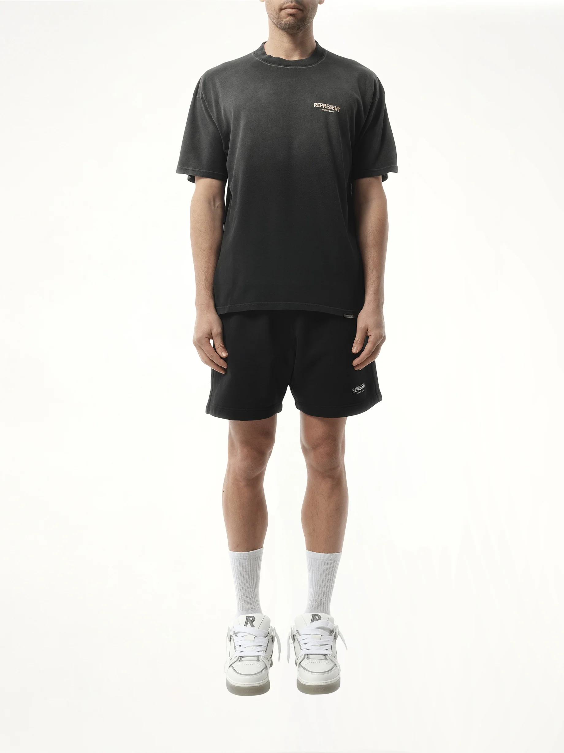 Represent Owners Club T-Shirt in Aged Black - Image 3