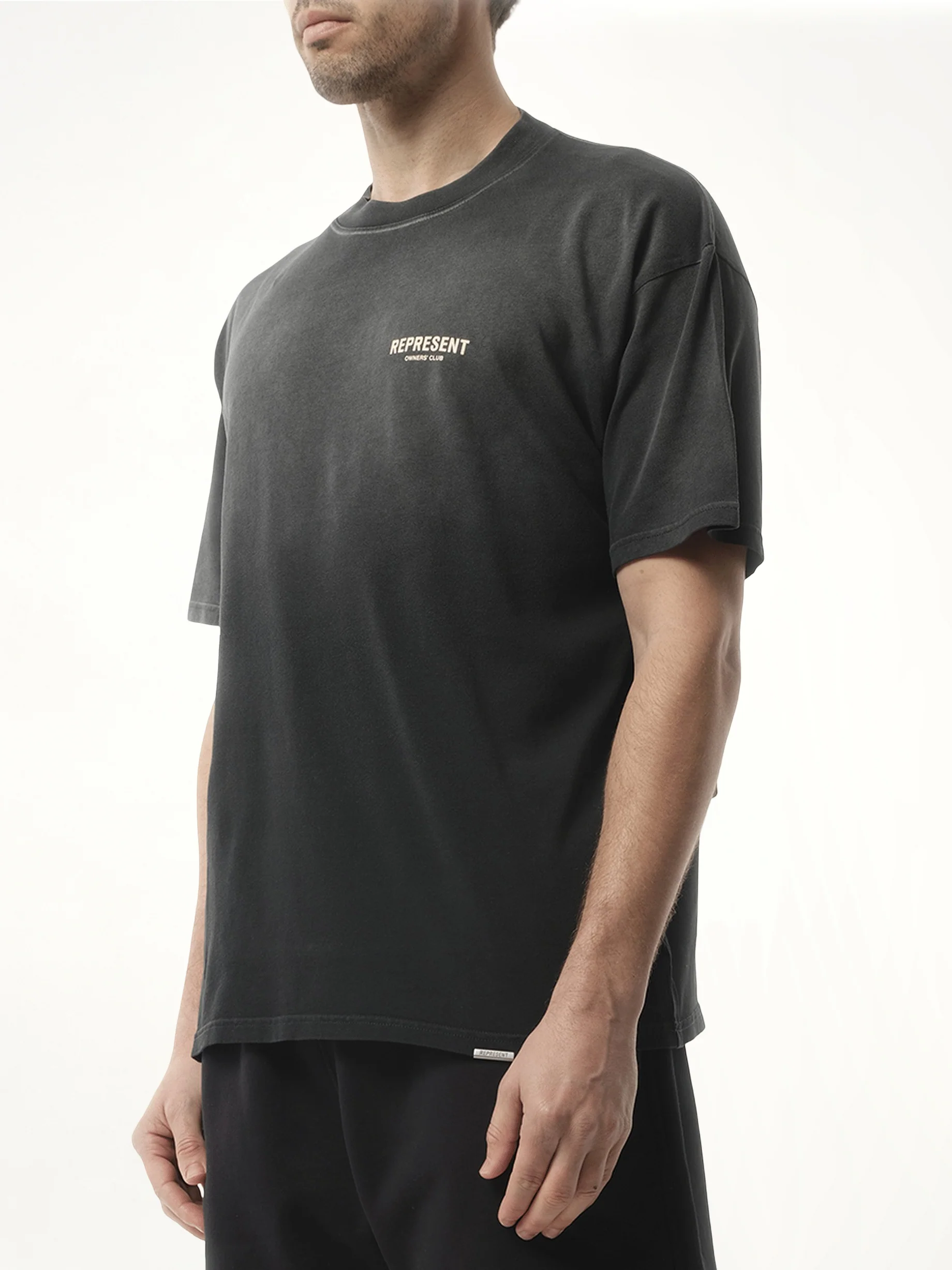 Represent Owners Club T-Shirt in Aged Black - Image 4