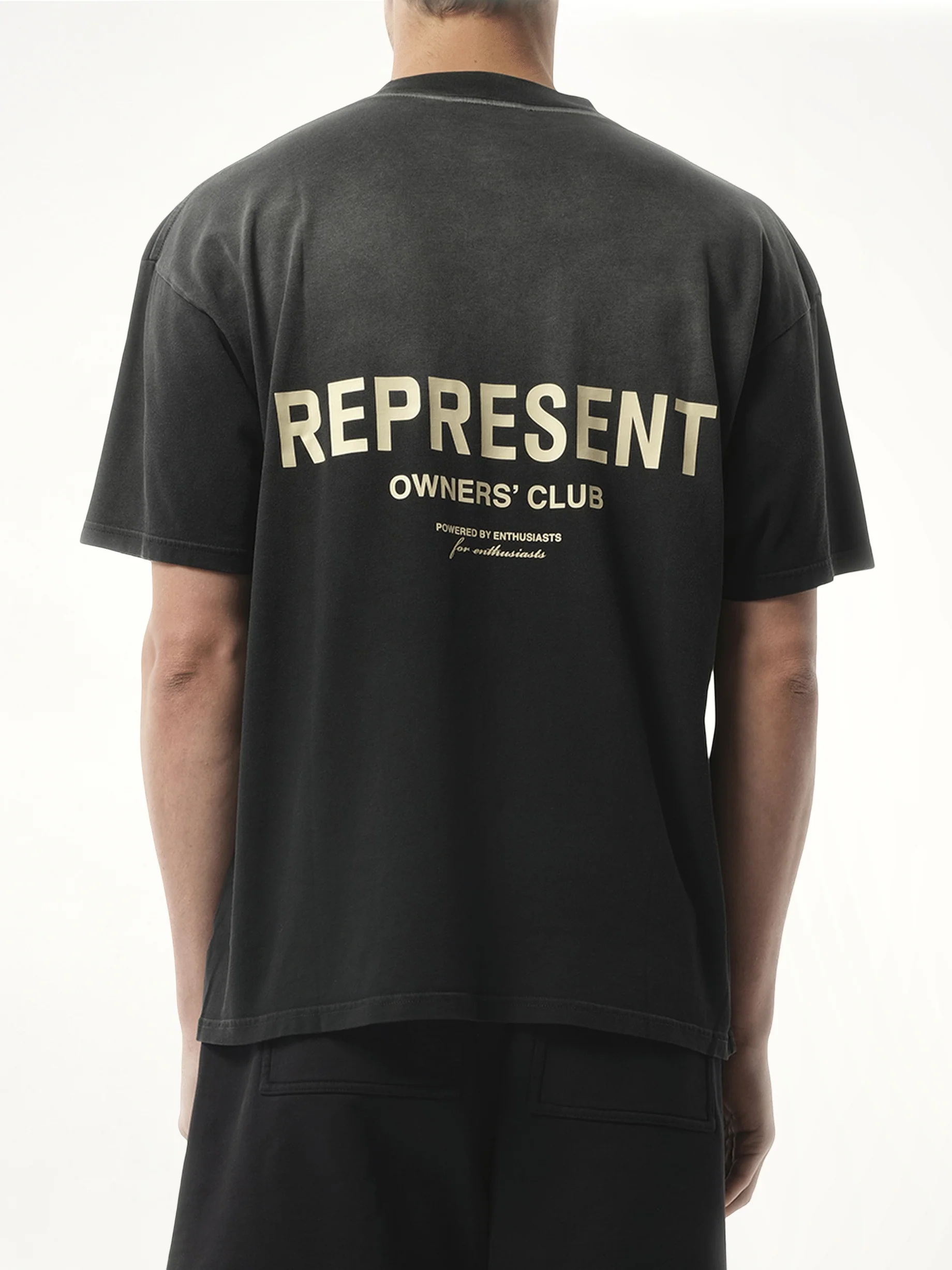 Represent Owners Club T-Shirt in Aged Black - Image 5