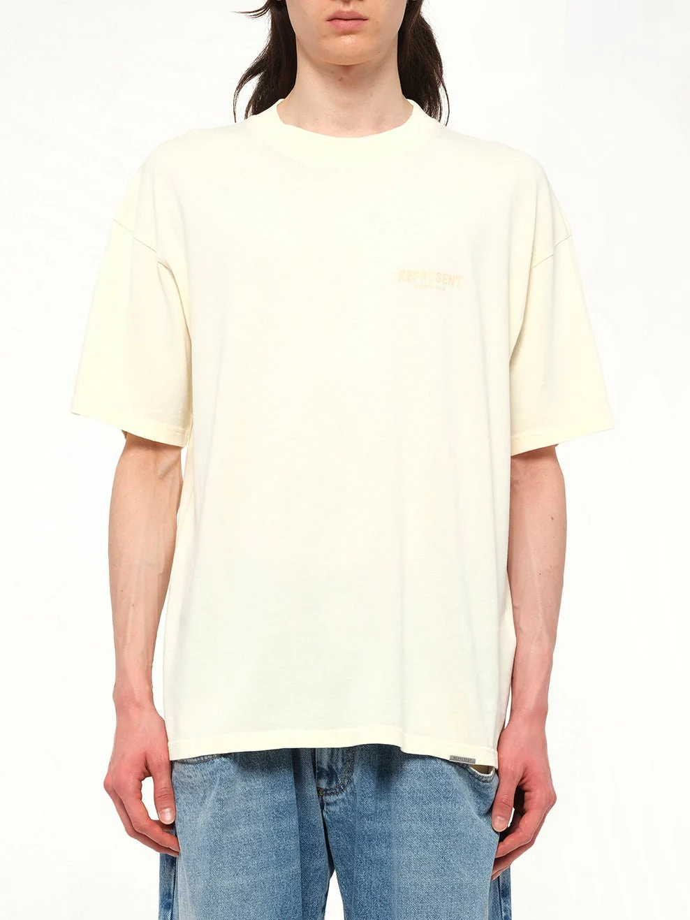 Represent Owners Club T-Shirt in Buttercream