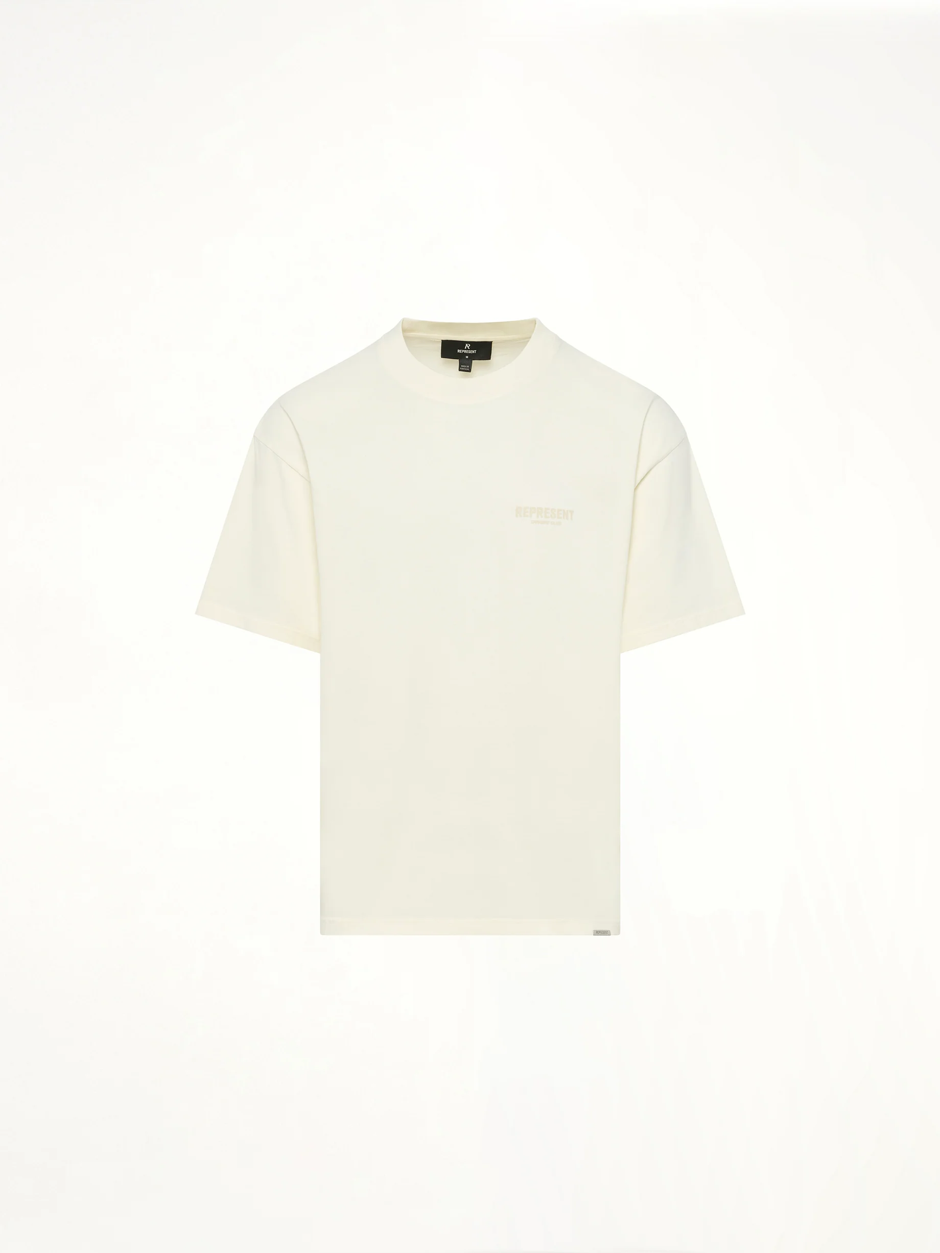 Represent Owners Club T-Shirt in Buttercream - Image 2