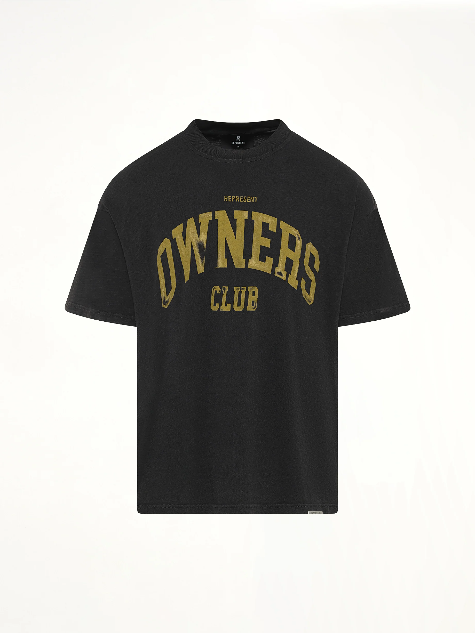 Represent Owners Club T-Shirt in Faded Black - Image 2