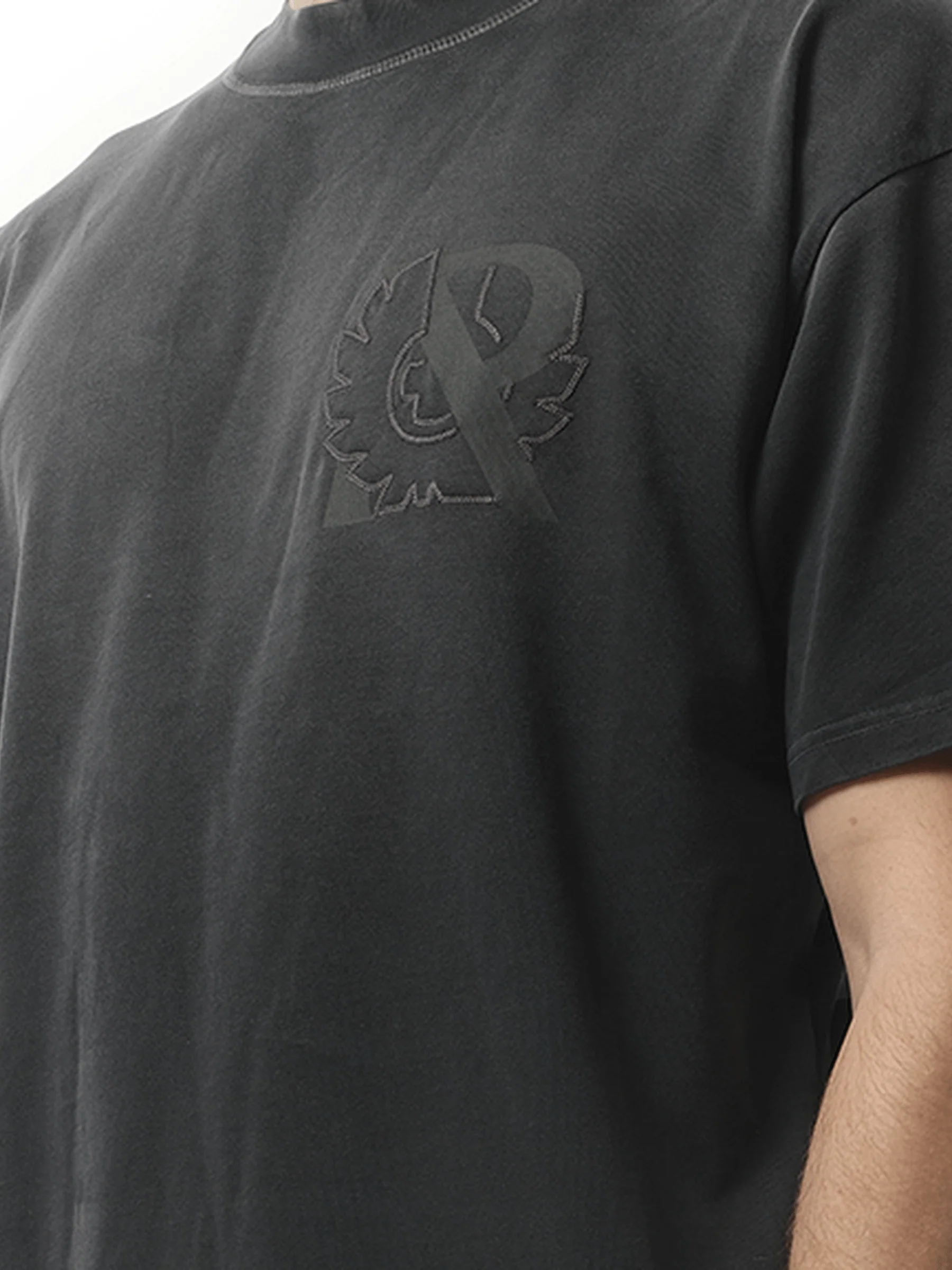 Represent X Belstaff Outline Pheonix T-Shirt in Shadow - Image 3