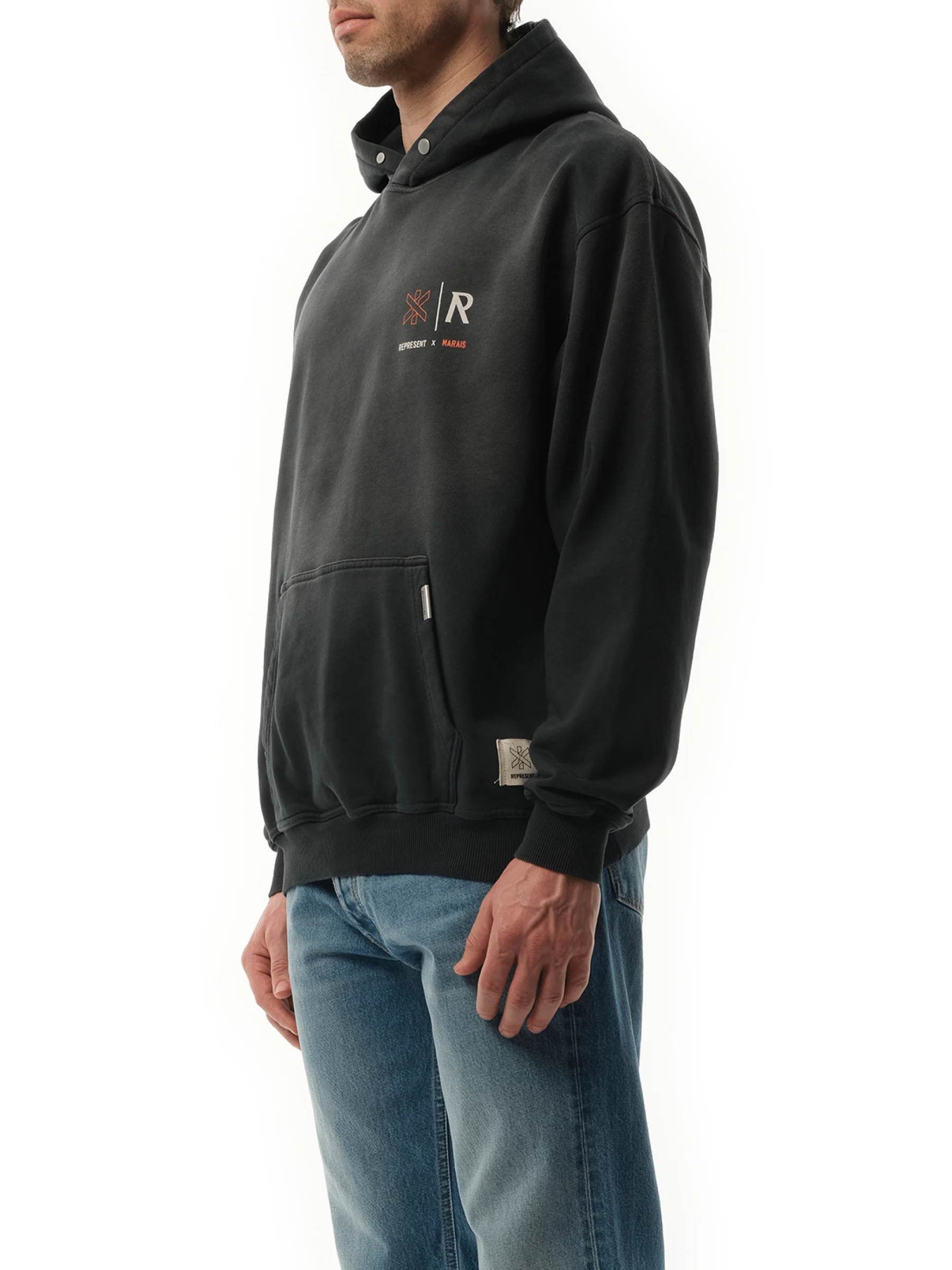 Represent x Marais Logo Lock Up Hoodie - Image 5