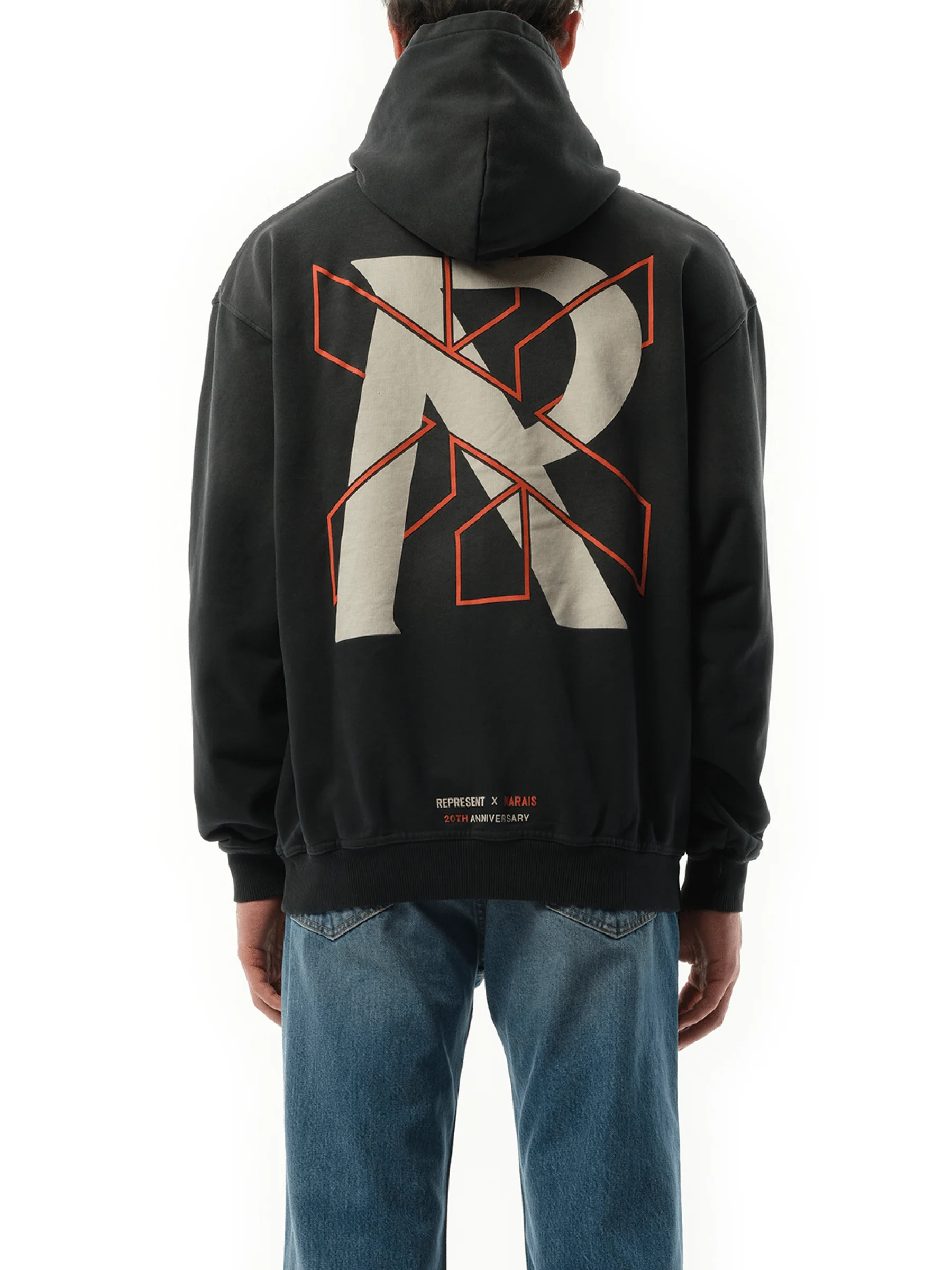 Represent x Marais Logo Lock Up Hoodie - Image 6