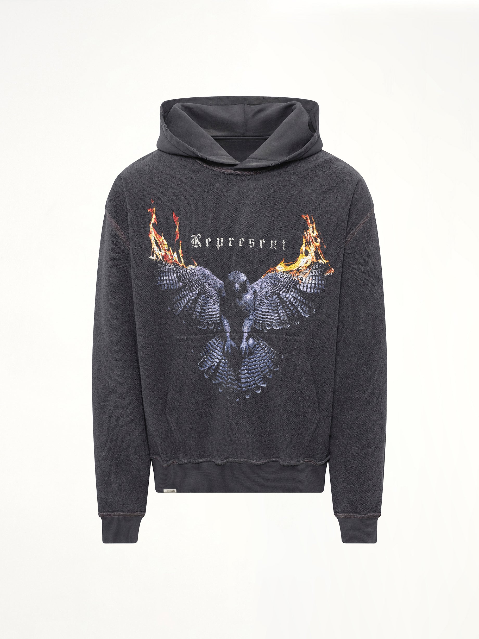 Reversible Living Legacy Falcon Hoodie in Sun Fade Grey - Image 9