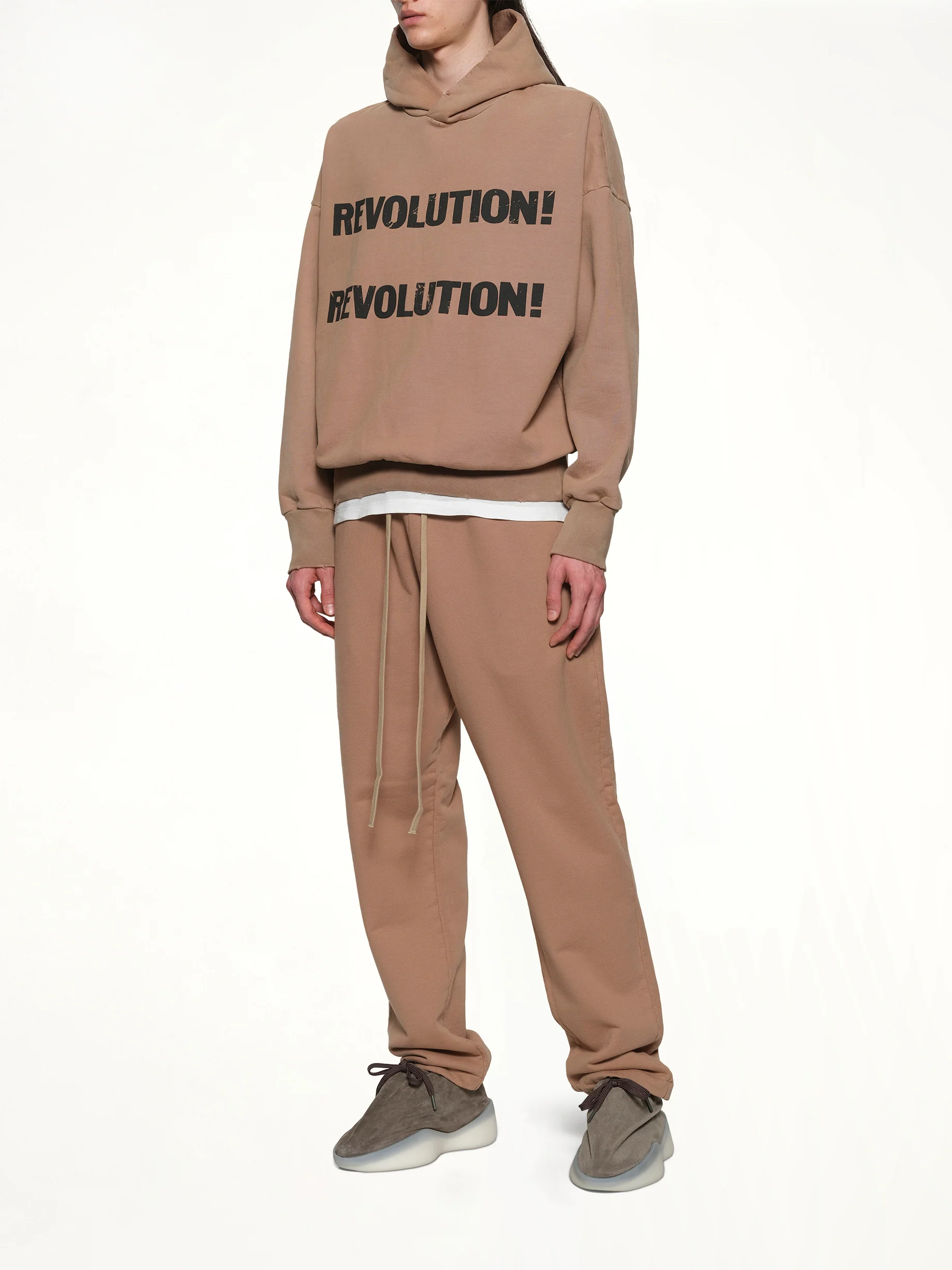 Revolution Hoodie in Dune Pearl - Image 4