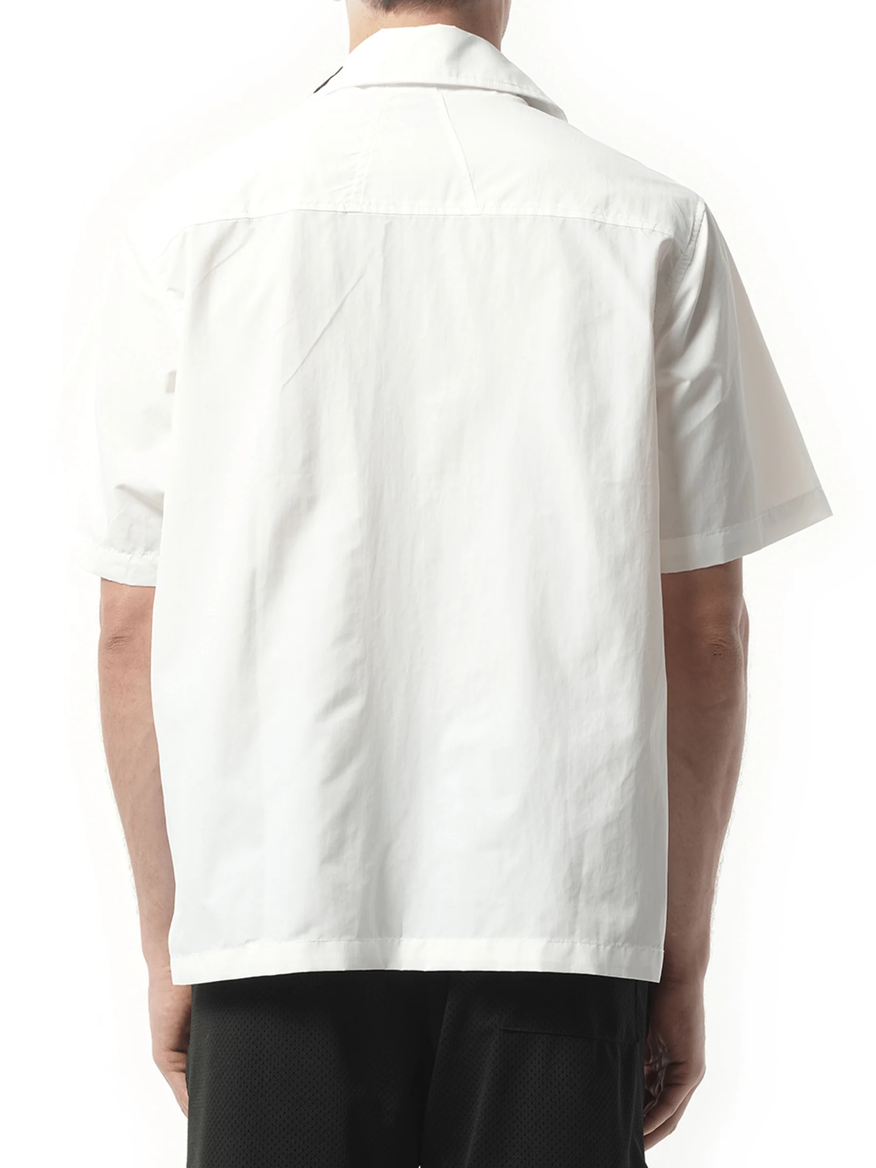 Rhude Champions Snap Shirt in White - Image 6