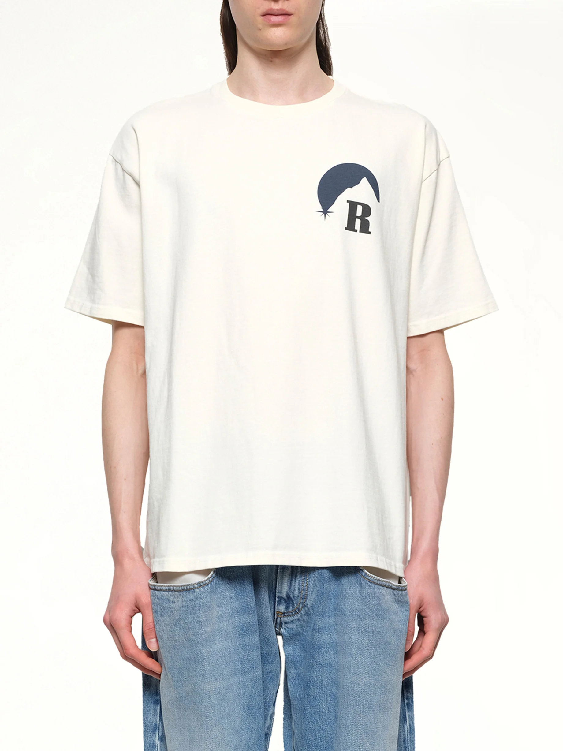 Rhude Moonlight T-Shirt in Vintage White