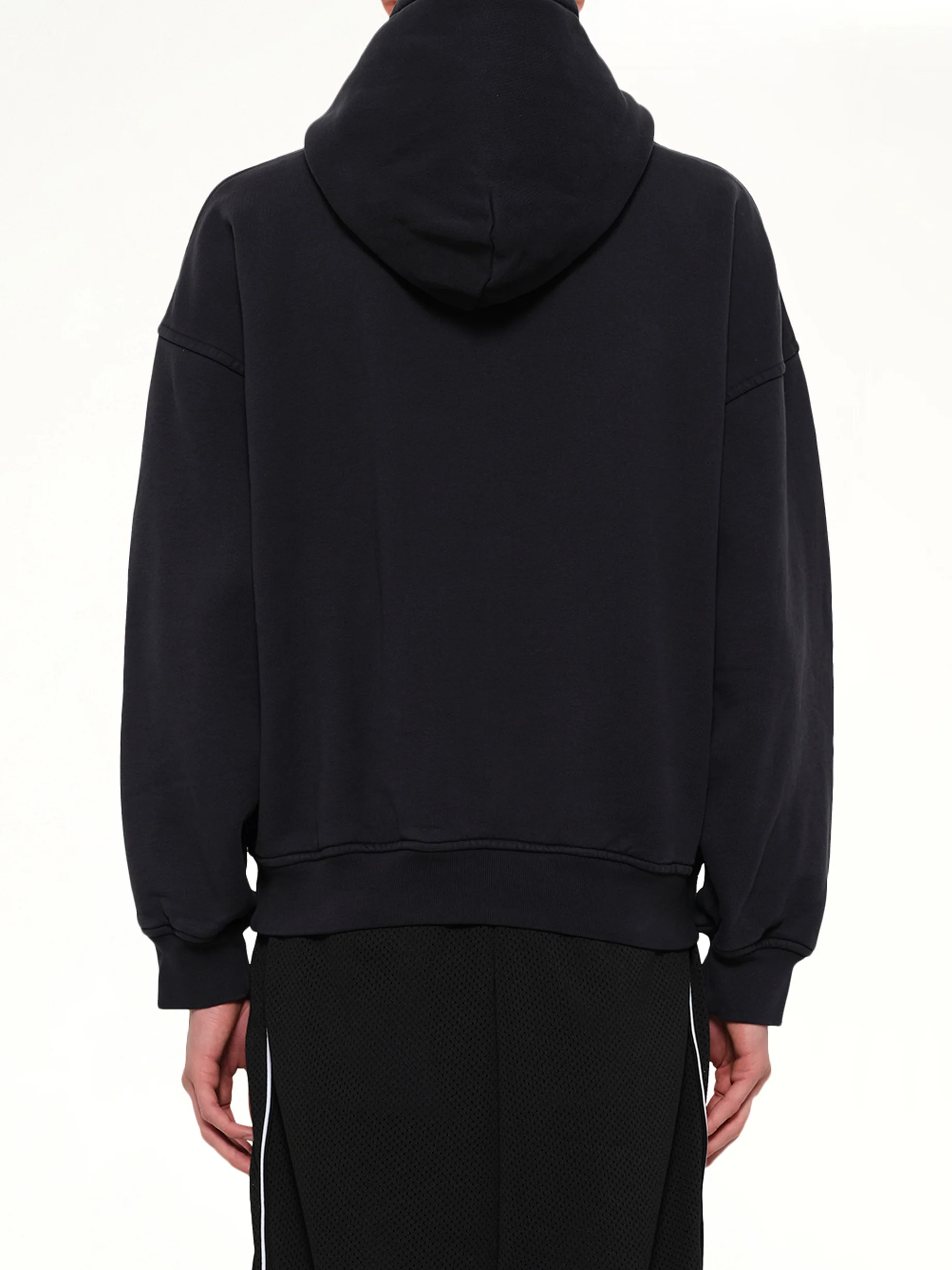 Rhude Regatta Club Hoodie in Vintage Black/White - Image 5
