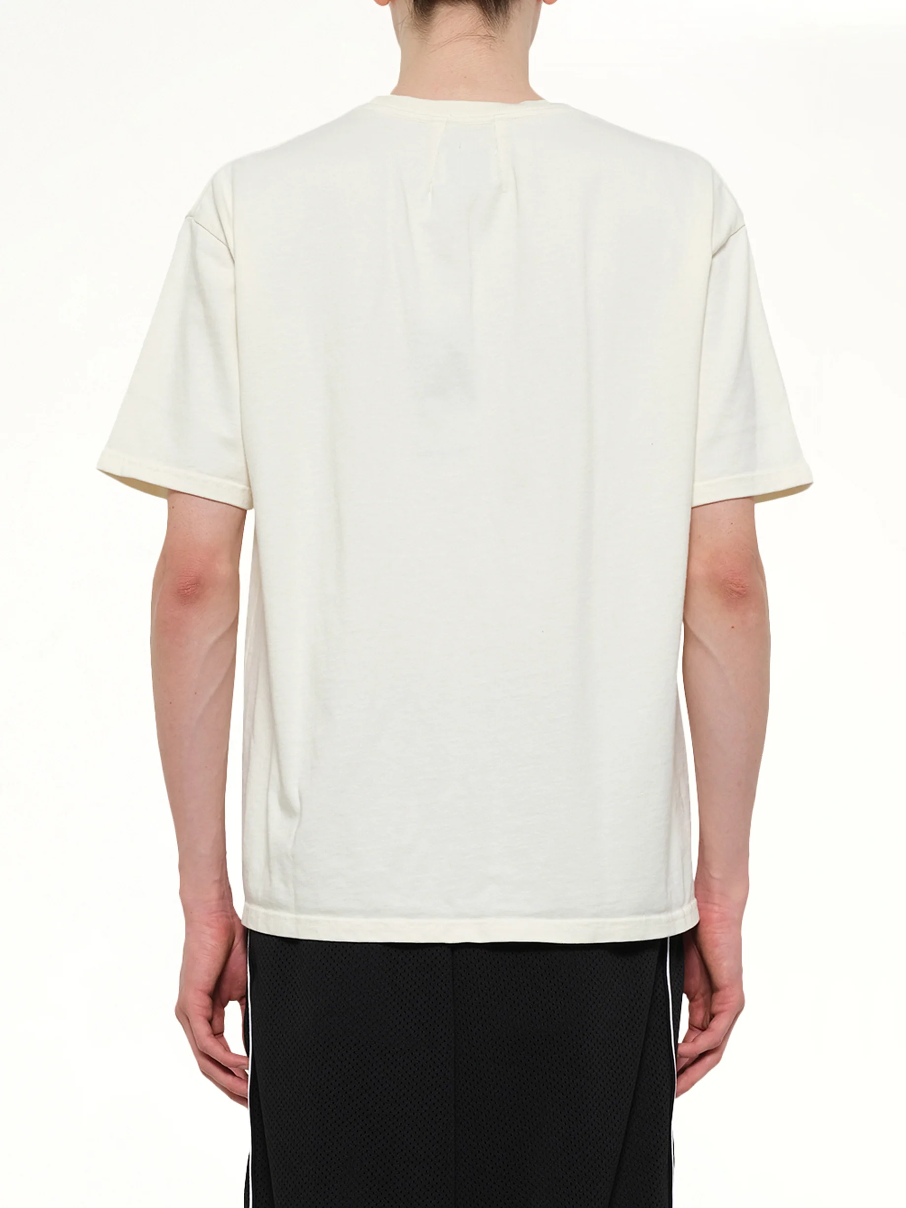 Rhude Regatta Club T-Shirt in Vintage White/Black - Image 5