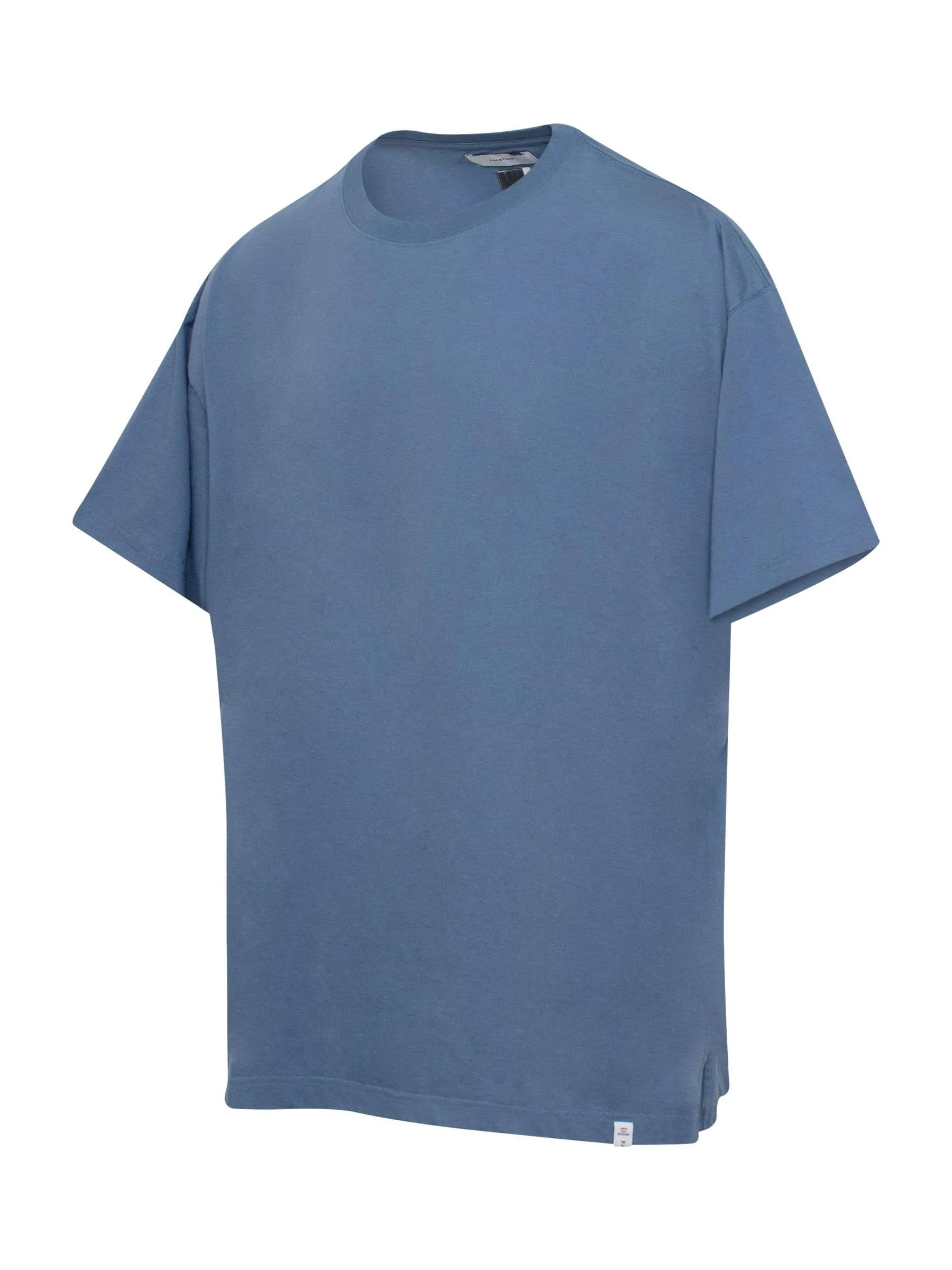 Rib Big T-Shirt in Blue - Image 2