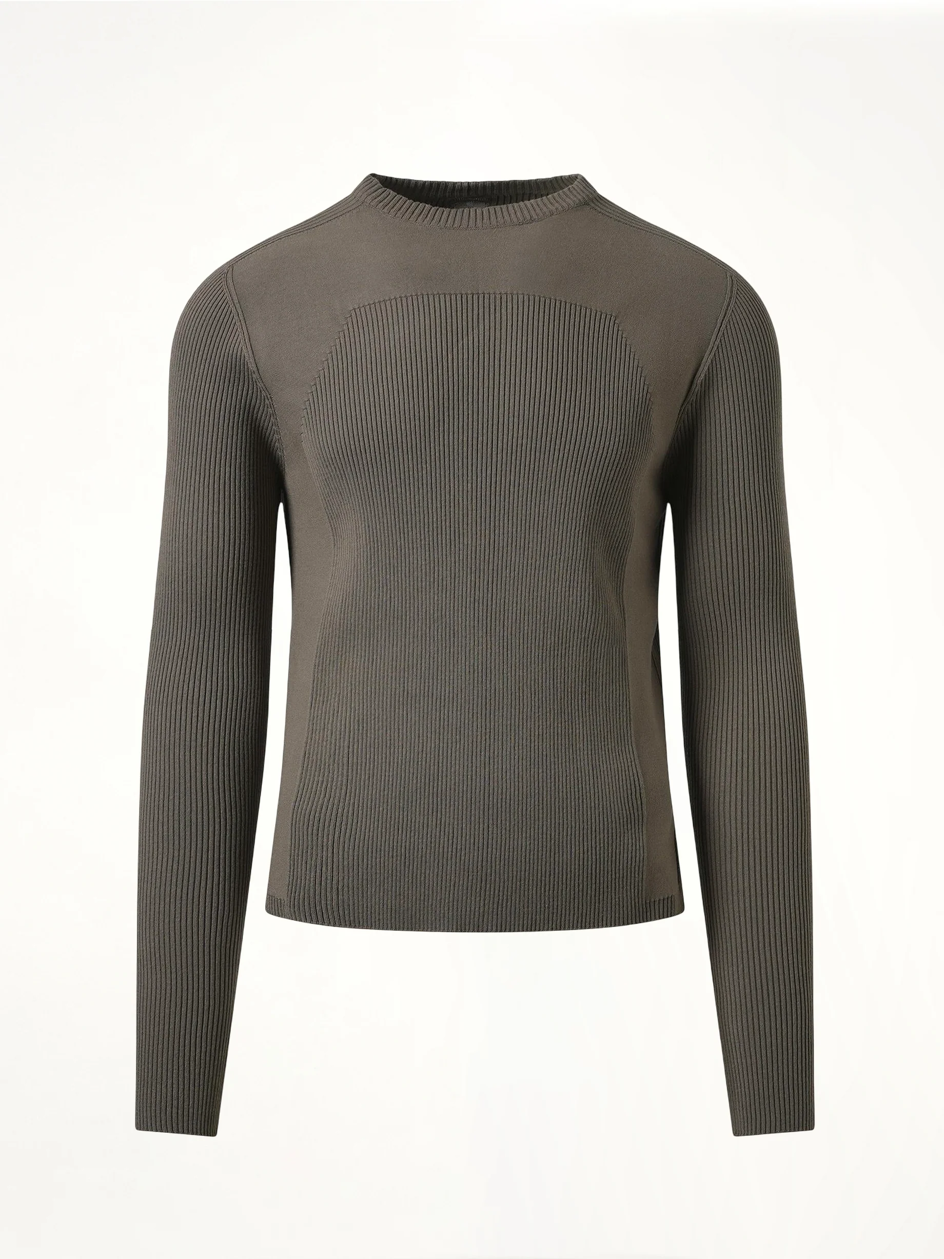 Ribbed Geo Sweater in Dust - Image 2