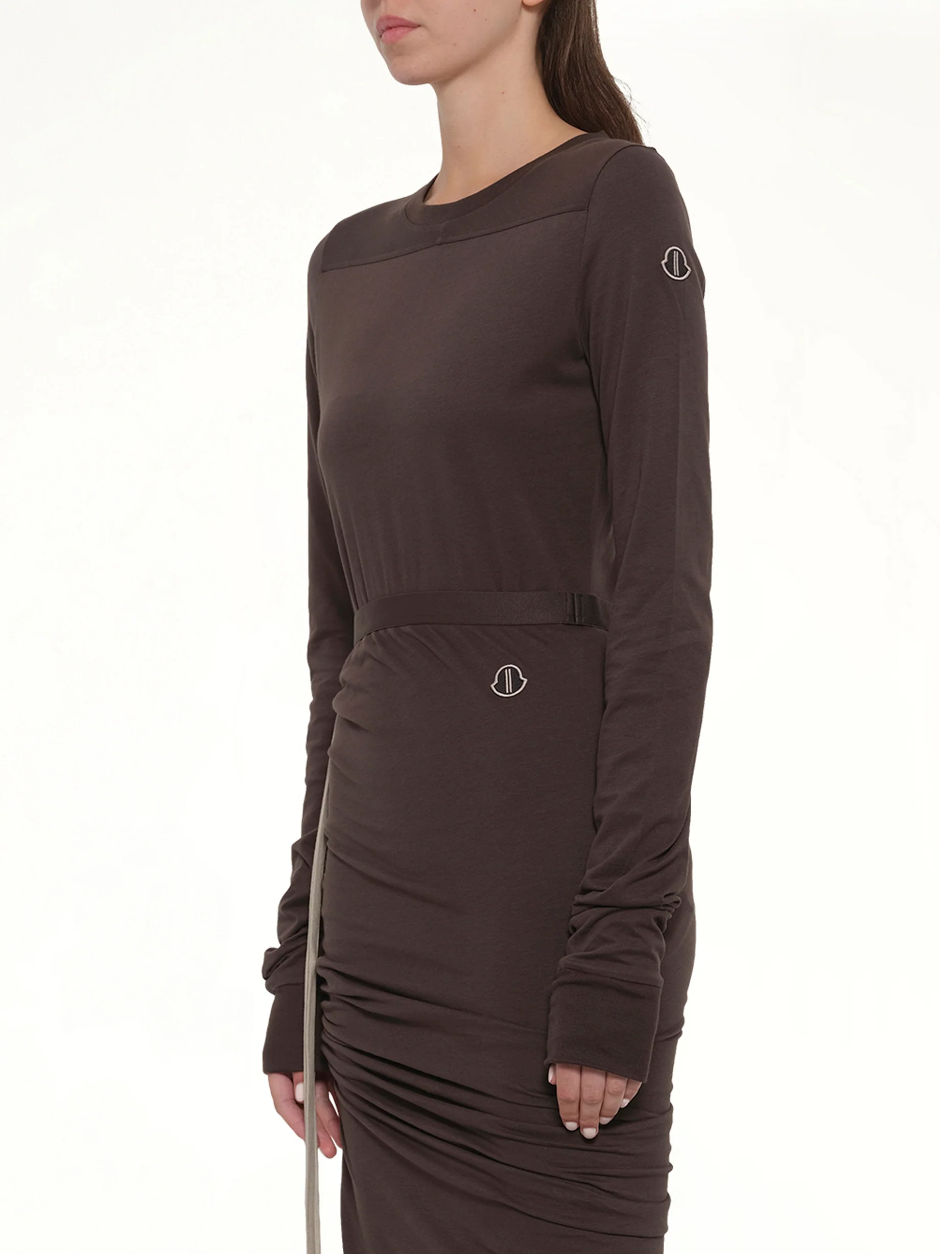 Rick Owens x Moncler Adjustable Skirt in Dark Dust - Image 3