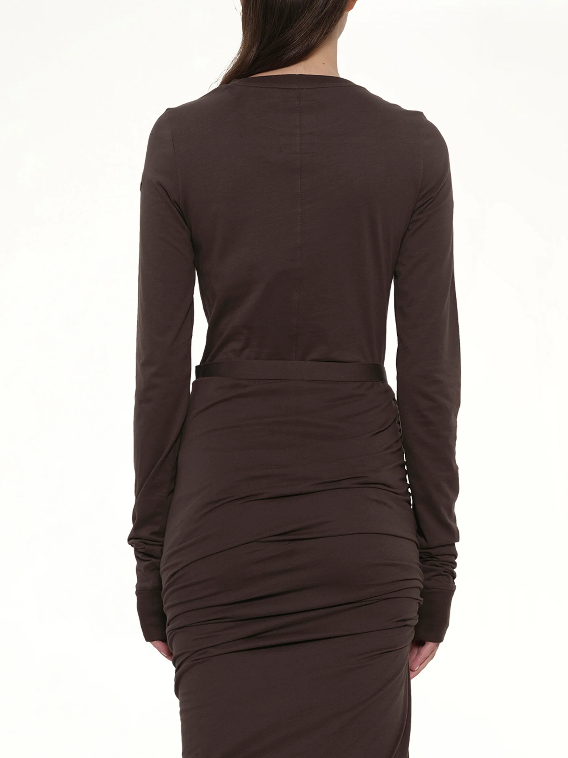 Rick Owens x Moncler Adjustable Skirt in Dark Dust - Image 5