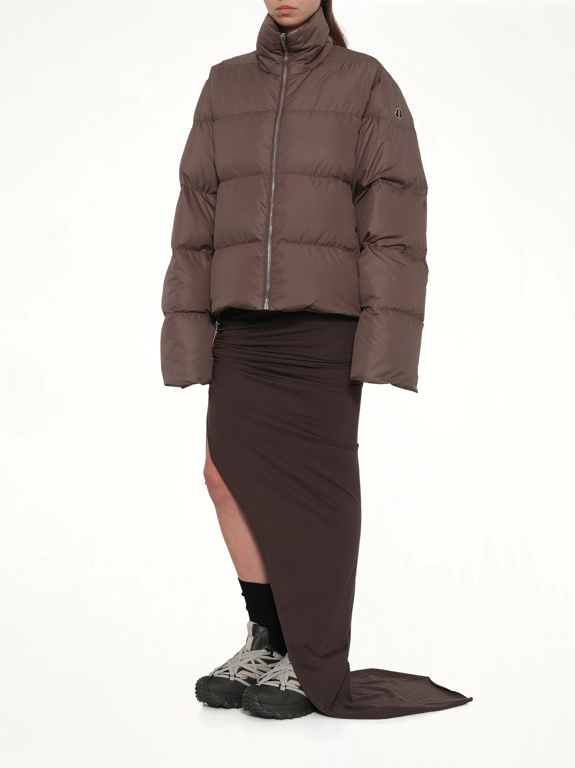 Rick Owens x Moncler Cyclopic Jacket in Dark Dust - Image 4