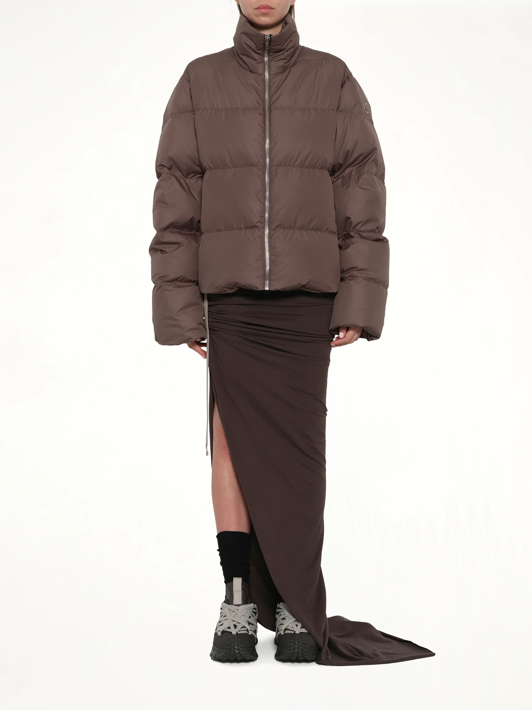 Rick Owens x Moncler Cyclopic Jacket in Dark Dust - Image 7