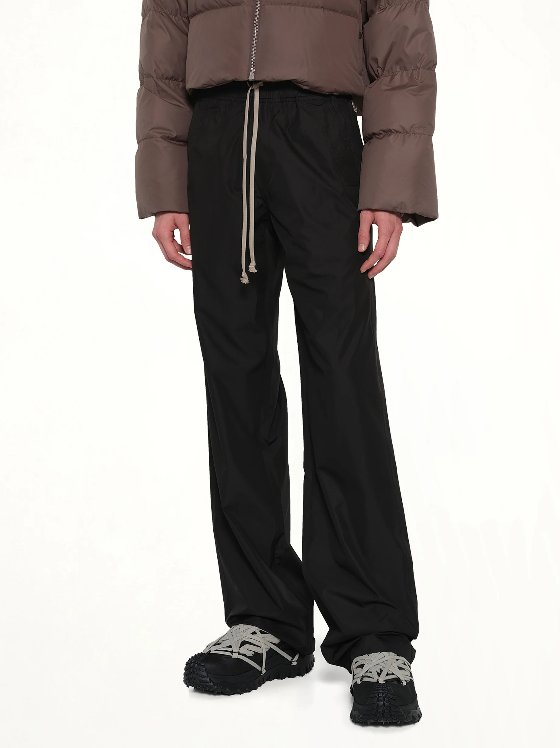 Rick Owens x Moncler Drawstring Pants in Black - Image 6
