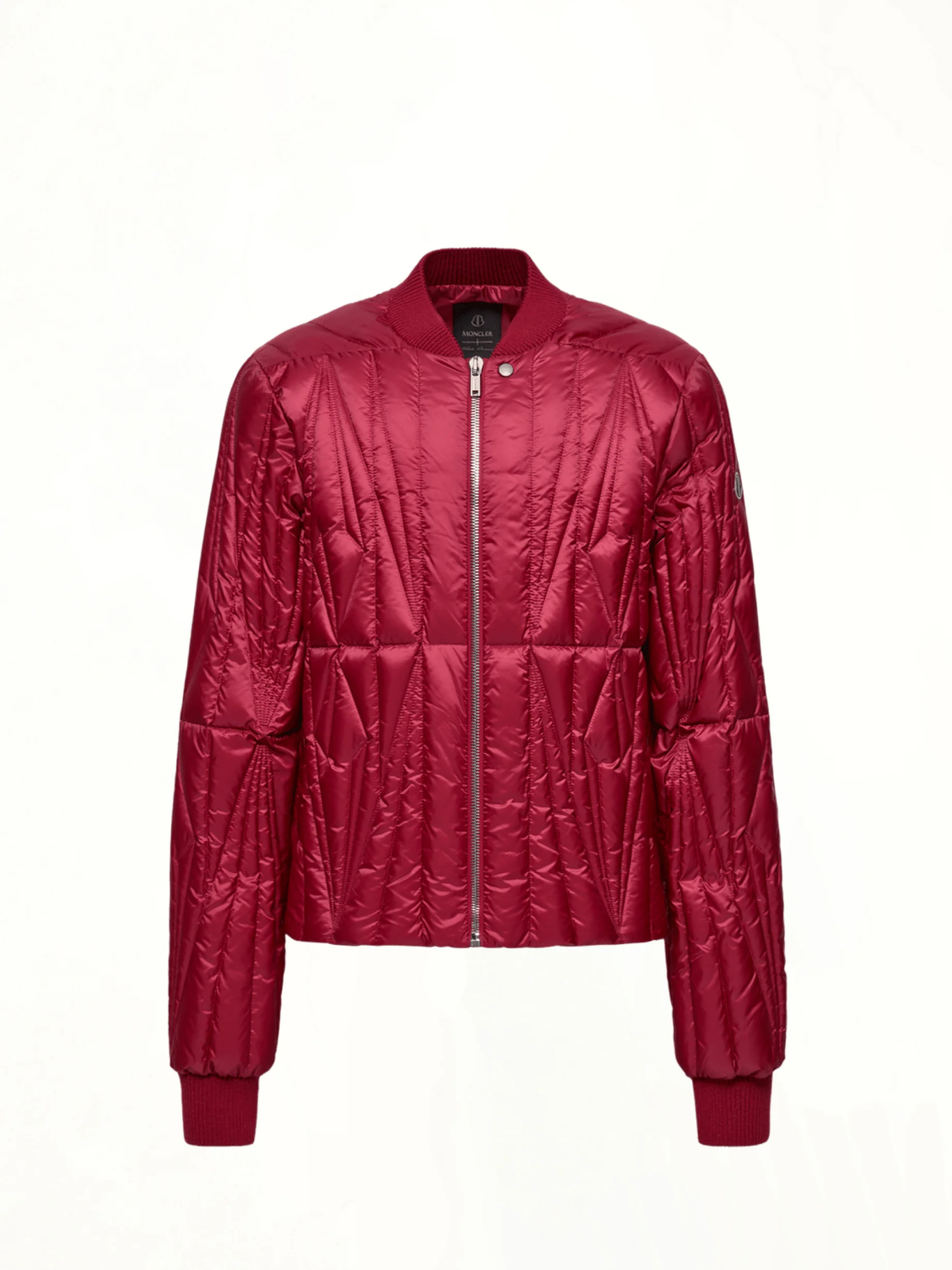 Rick Owens x Moncler Geocamo Flight Jacket in Carnelian - Image 2