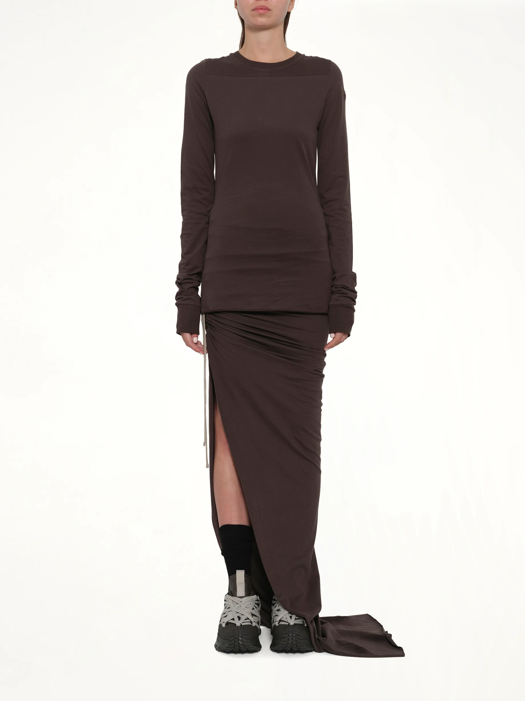Rick Owens x Moncler Girder LS T in Dark Dust - Image 7