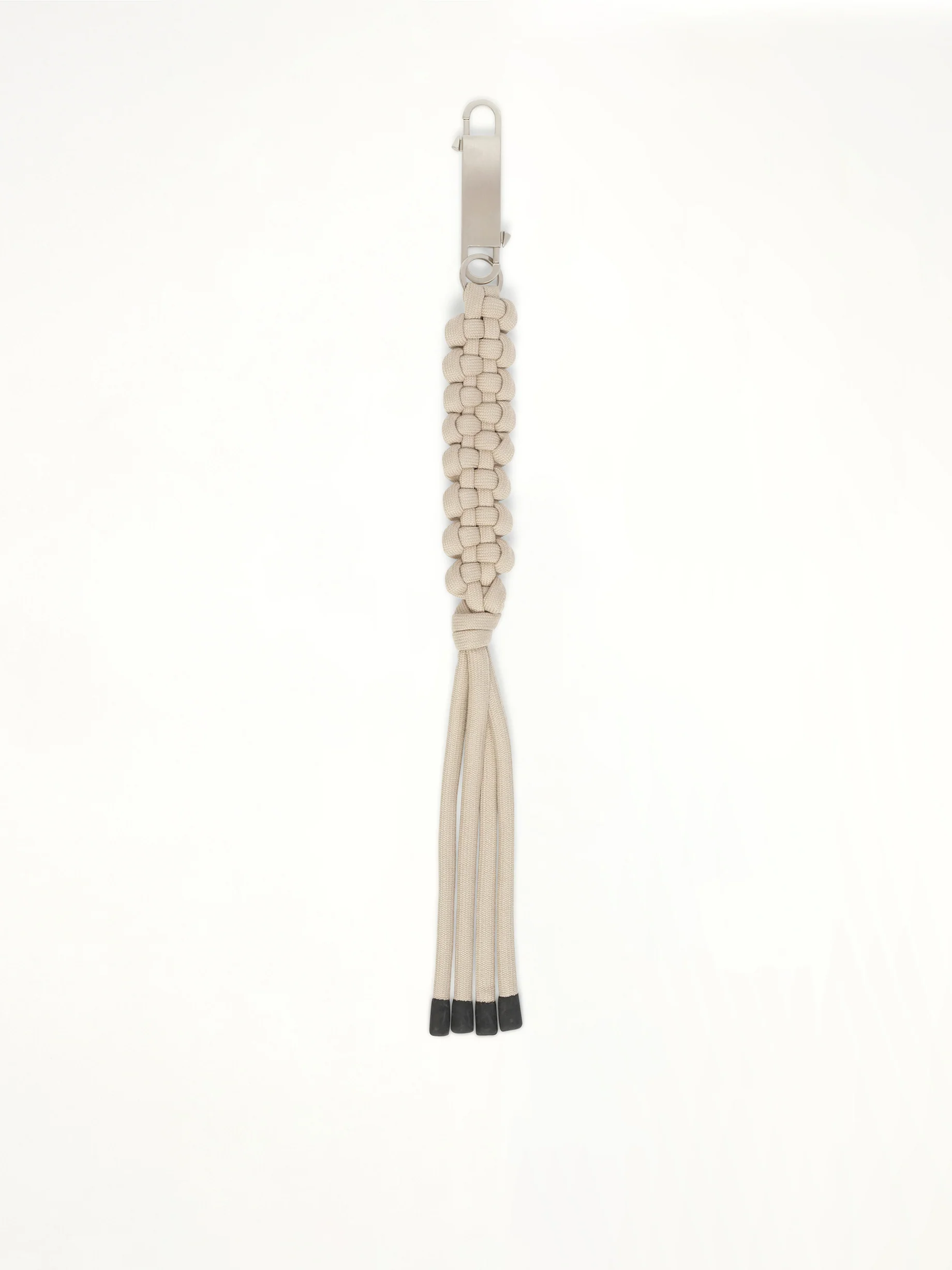 Rick Owens x Moncler Hiking Rope Keyring in Milk