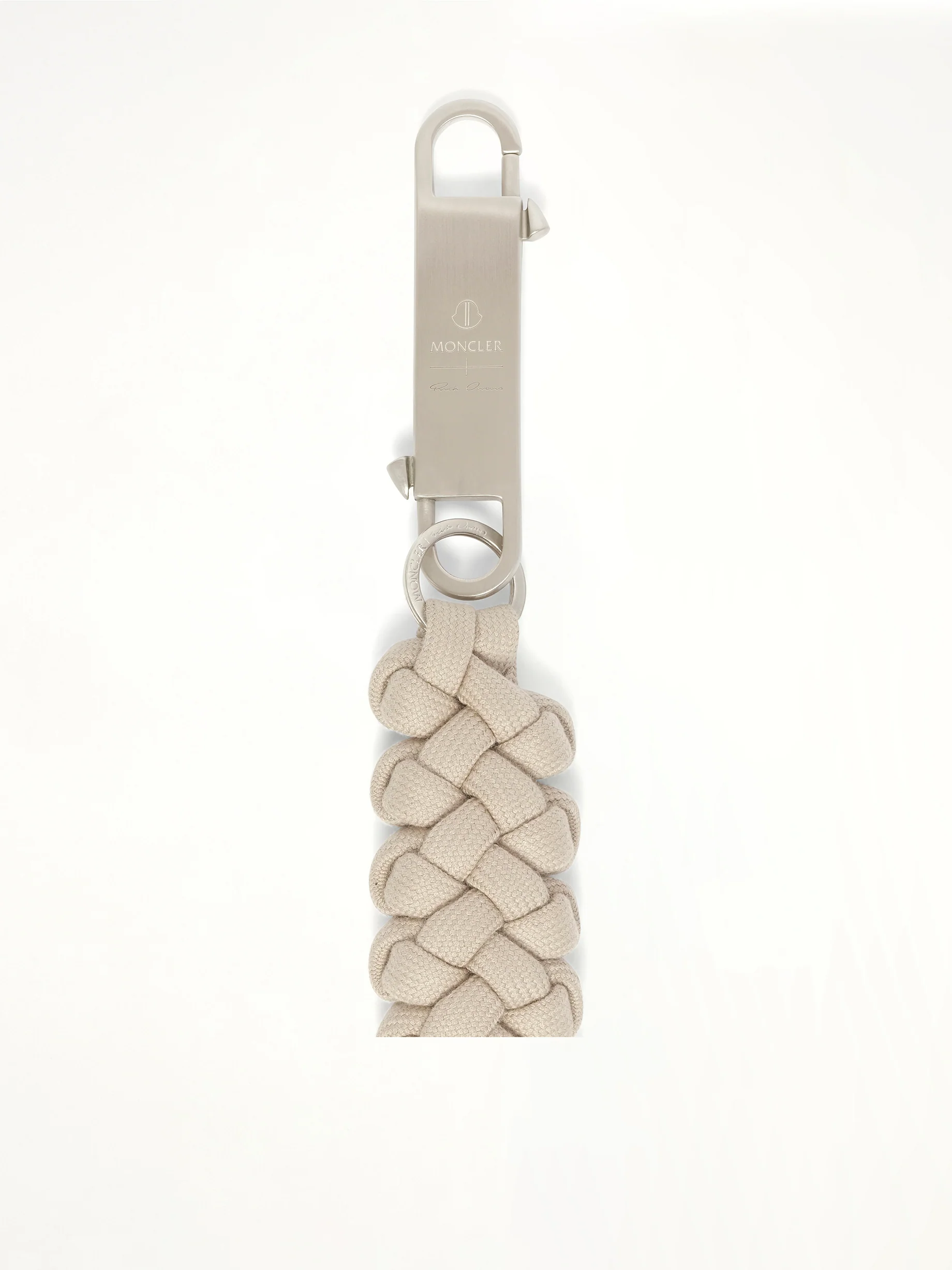 Rick Owens x Moncler Hiking Rope Keyring in Milk - Image 3