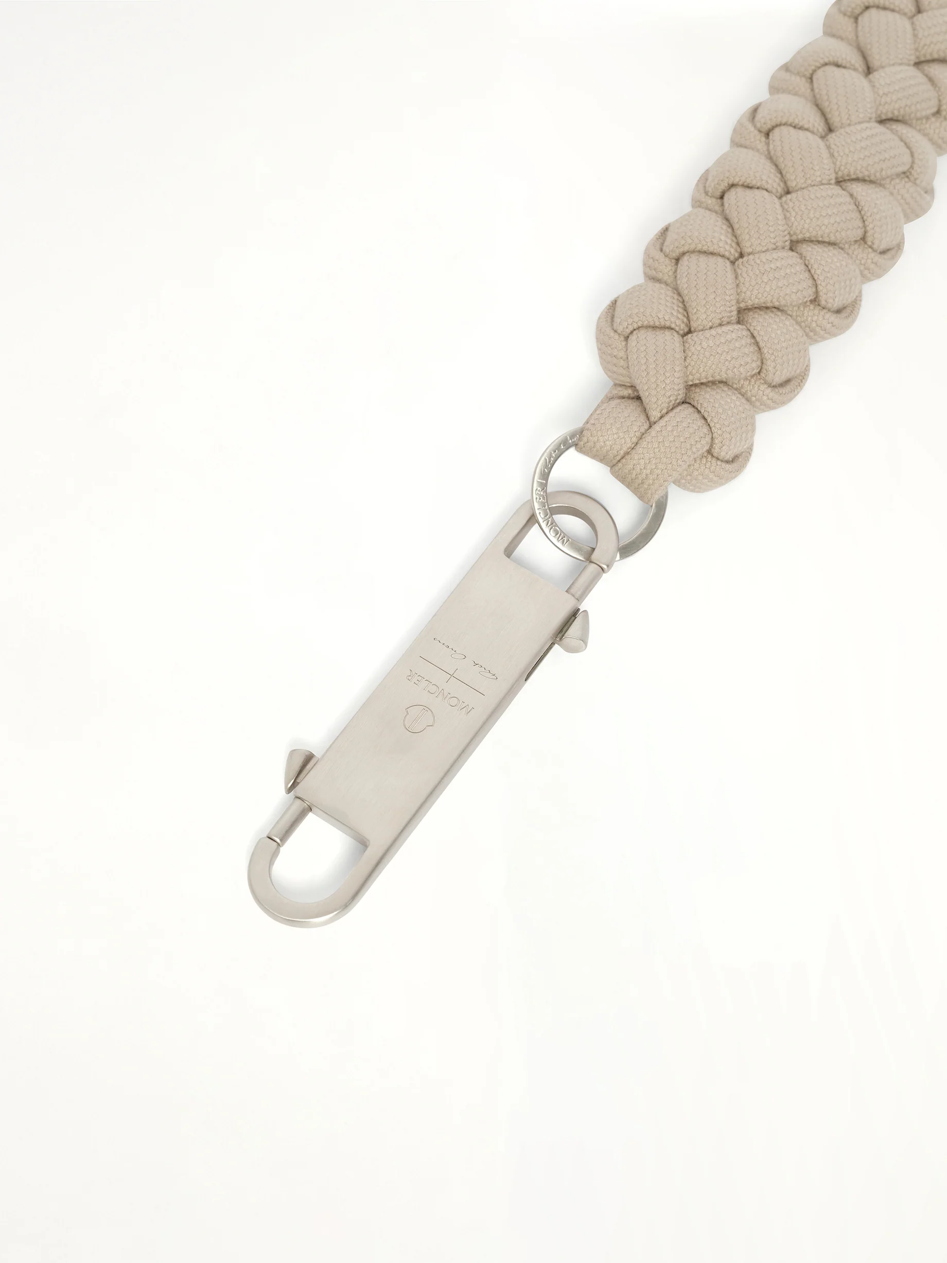 Rick Owens x Moncler Hiking Rope Keyring in Milk - Image 4