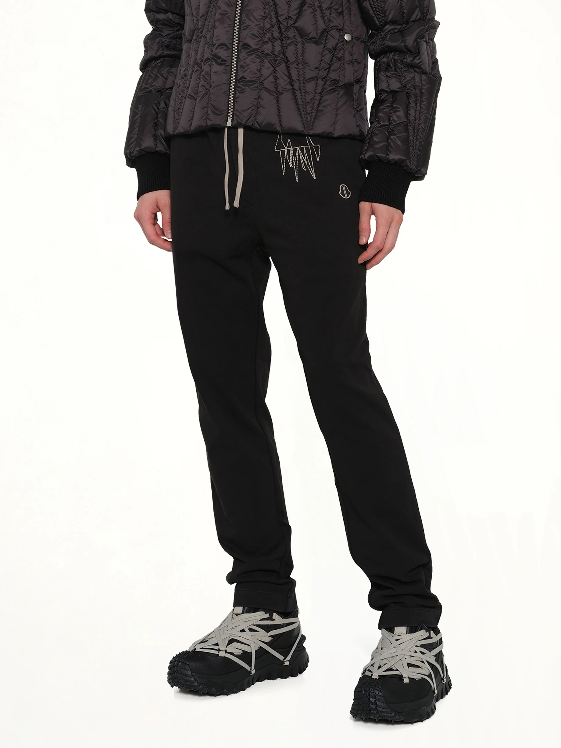Rick Owens x Moncler Jogger in Black - Image 6