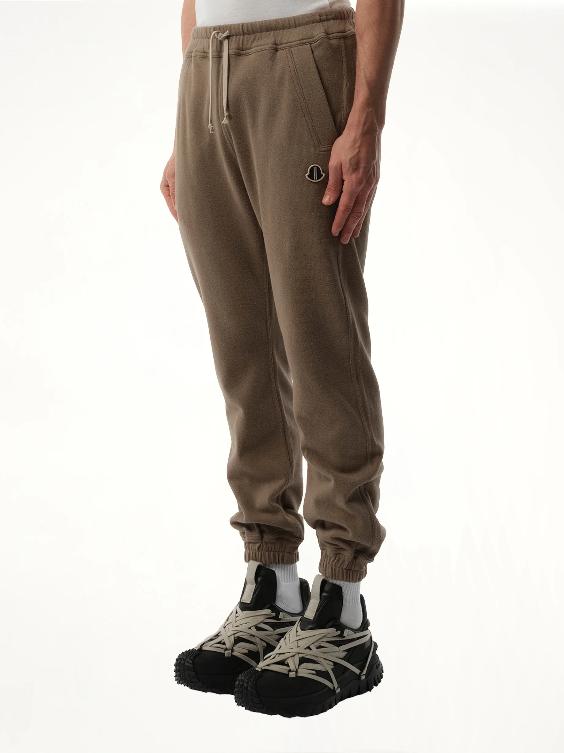 Rick Owens x Moncler Joggers in Dust - Image 5
