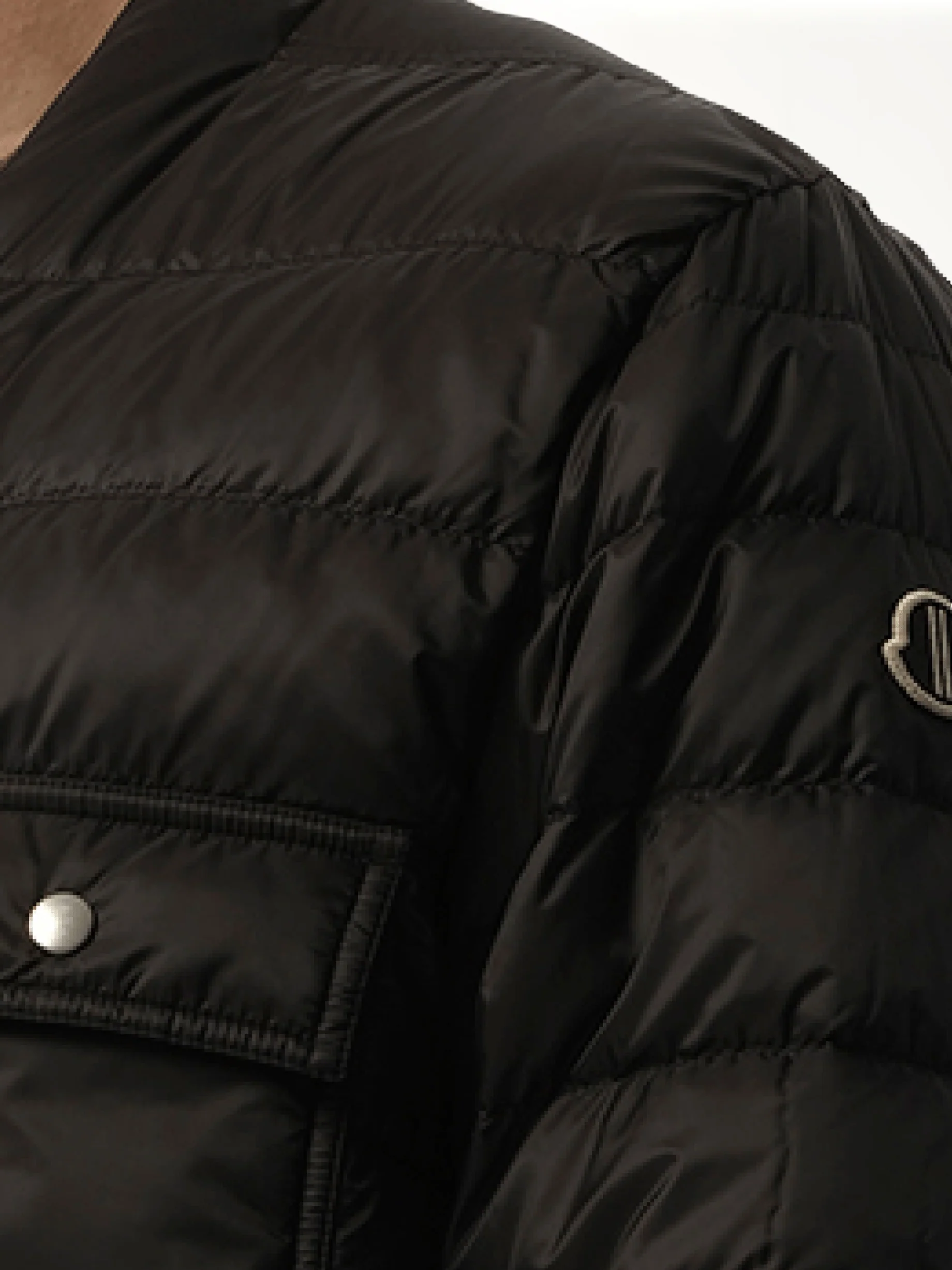 Rick Owens x Moncler Padded Outershirt in Black - Image 3
