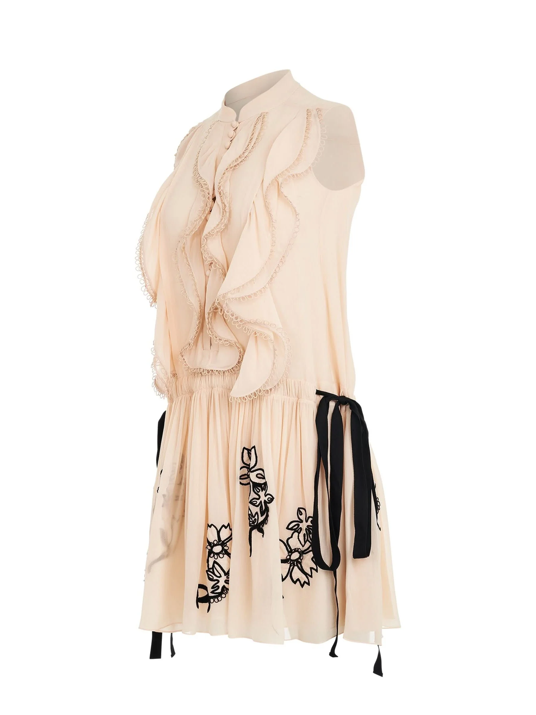 Robe Dress in Beige - Image 2