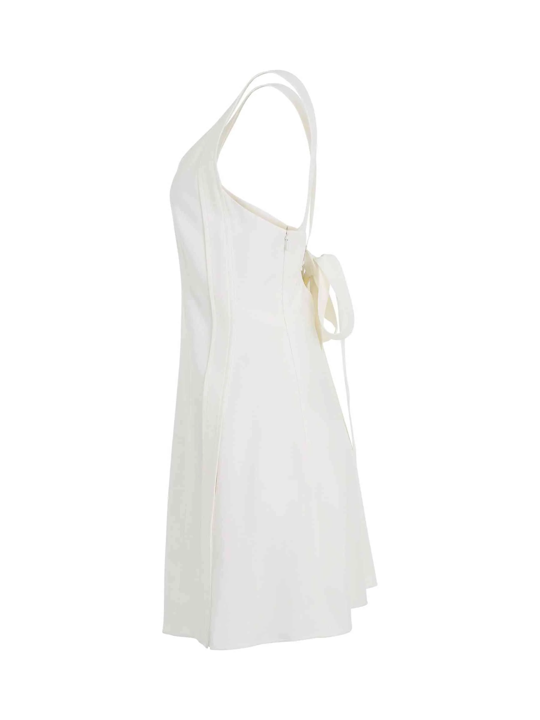 Robe Dress in Milk - Image 3