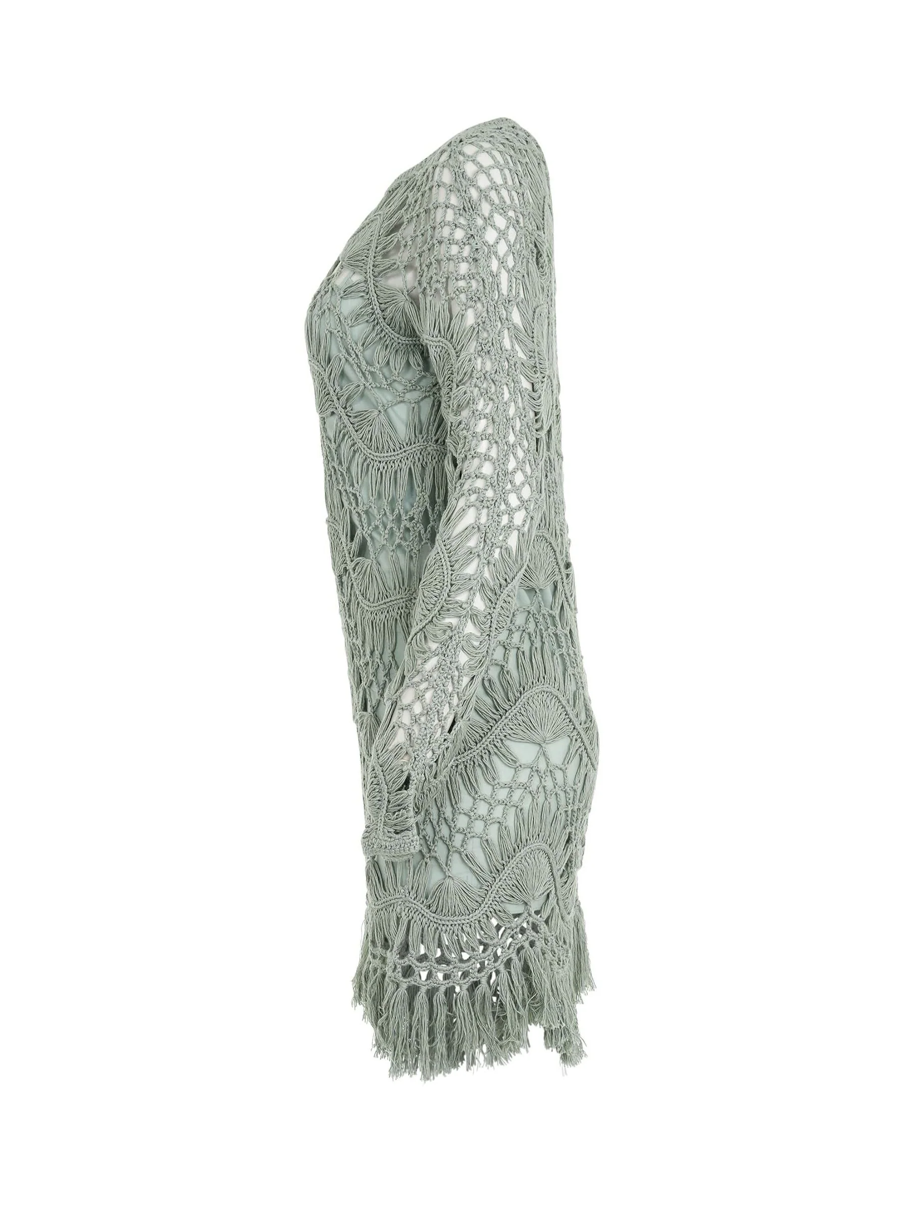 Robe Dress in Sea - Image 3